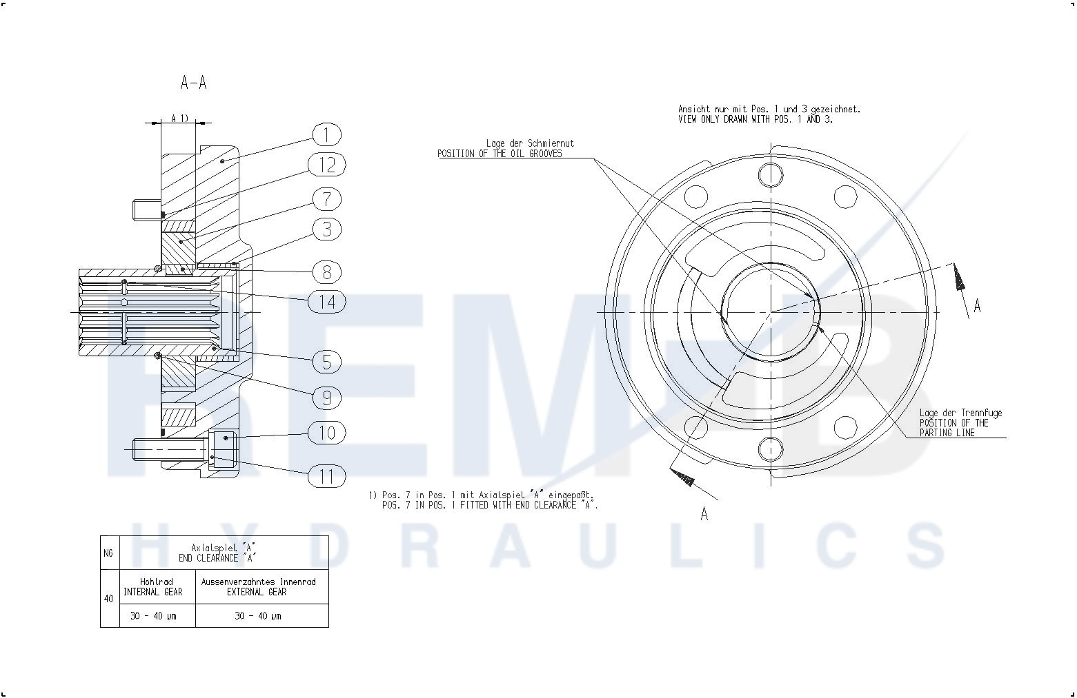 INTERNAL GEAR PUMP