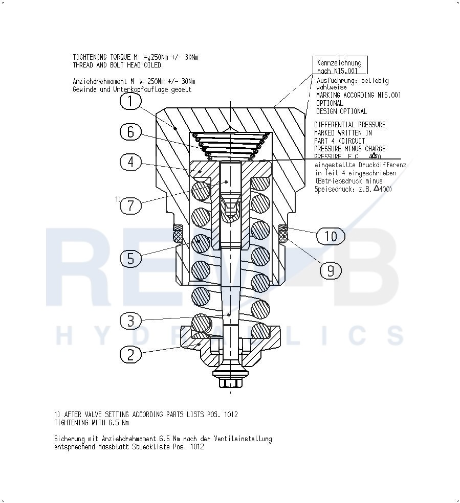 PRESSURE RELIEF VALVE | REM-B Connect