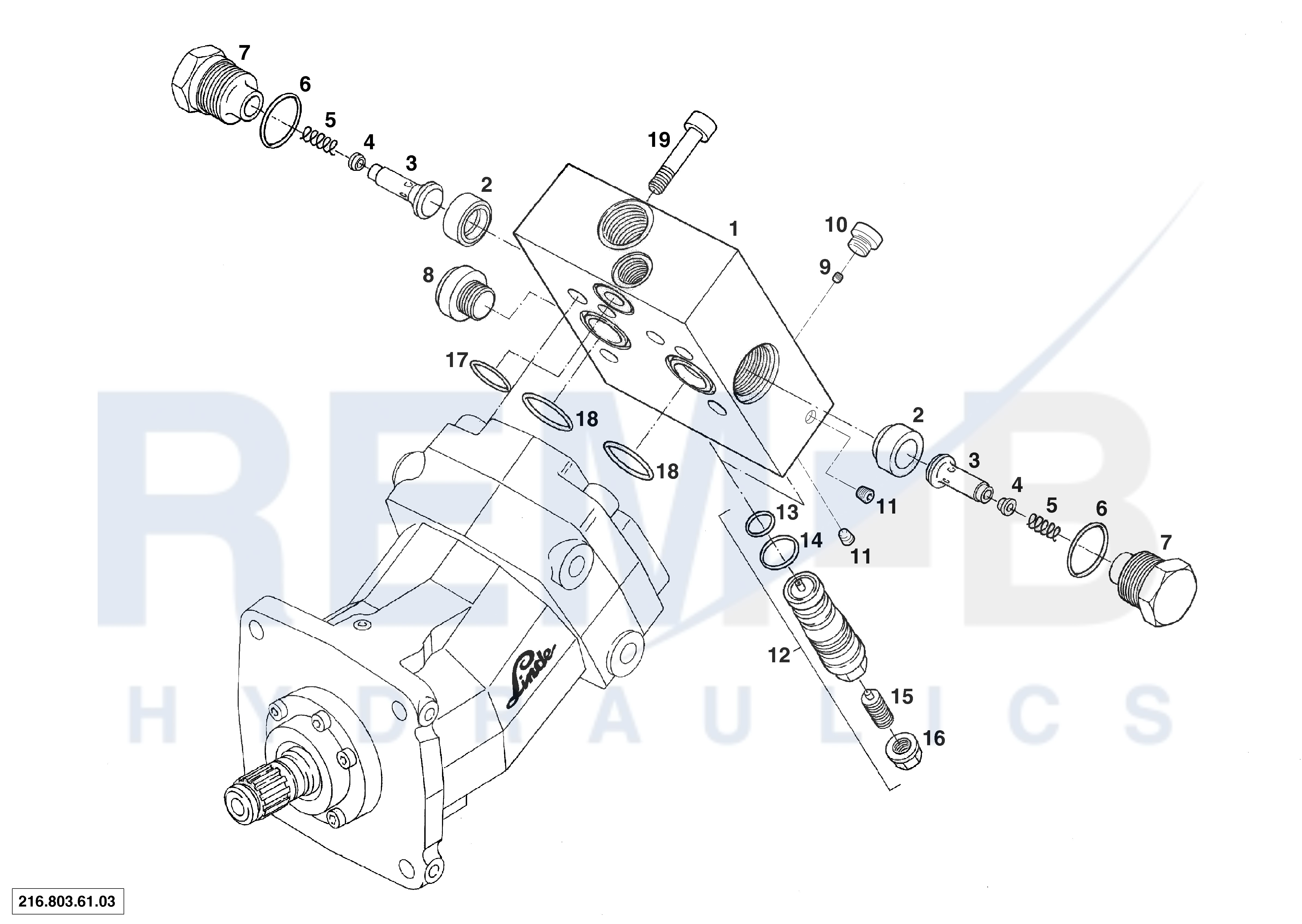 HIGH PRESSURE VALVE BLOCK