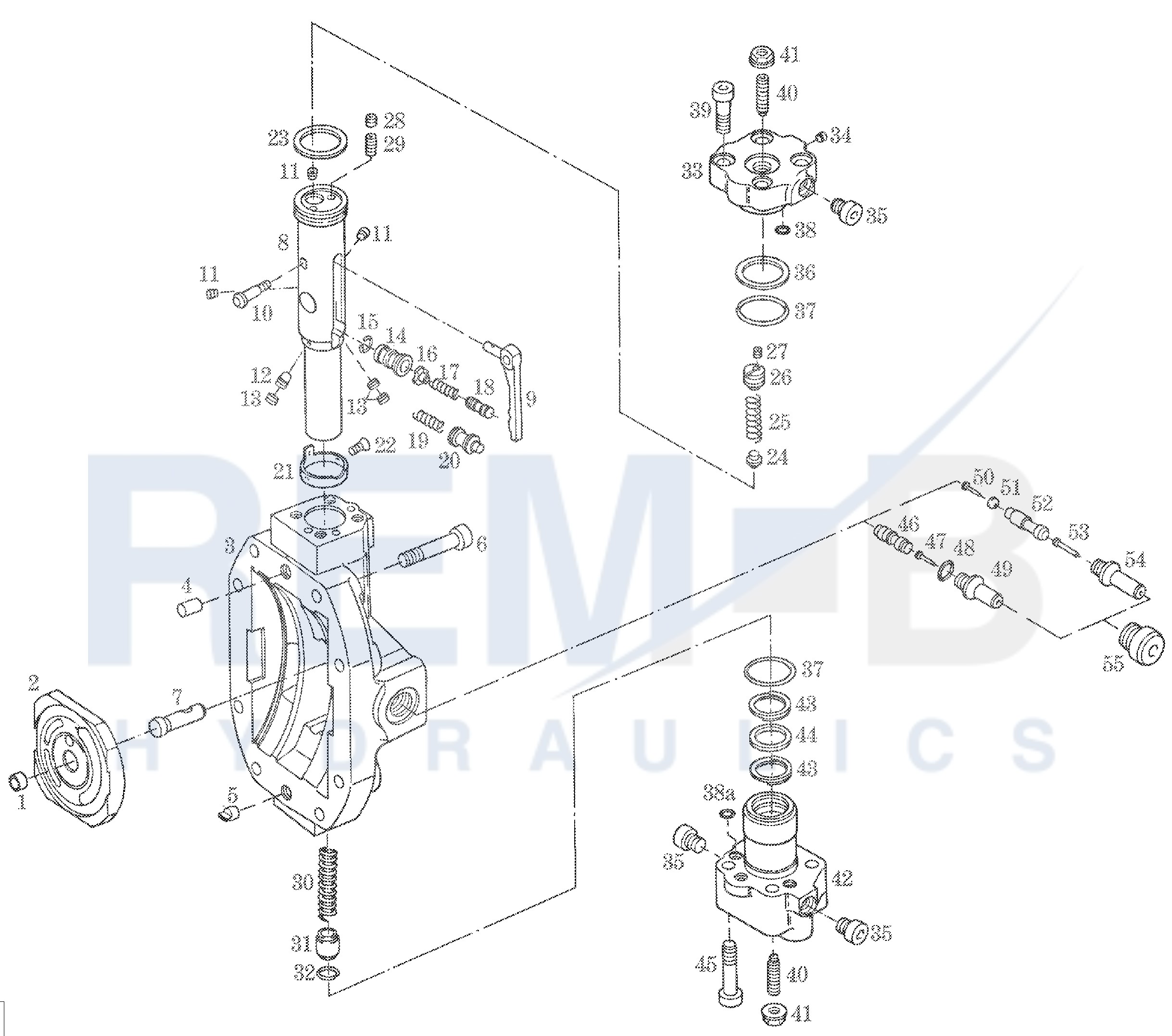 PORT PLATE HOUSING AND POWER CONTROL