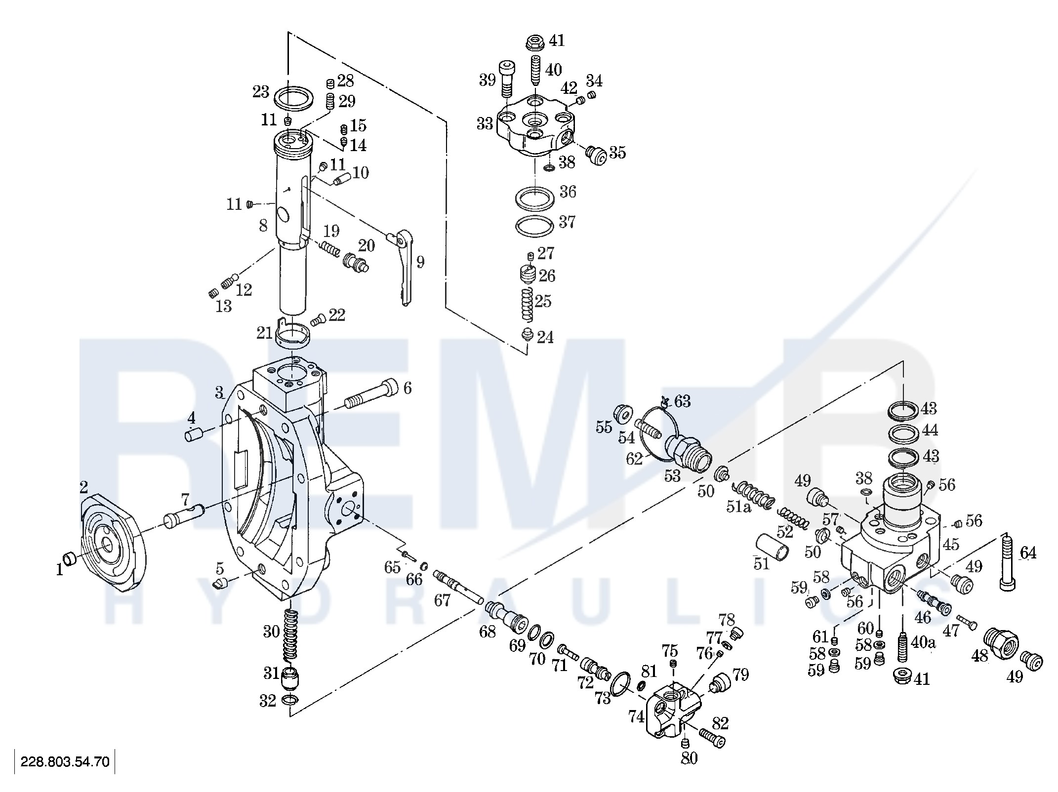 PORT PLATE HOUSING AND POWER LIMIT CONTROL WITH PR