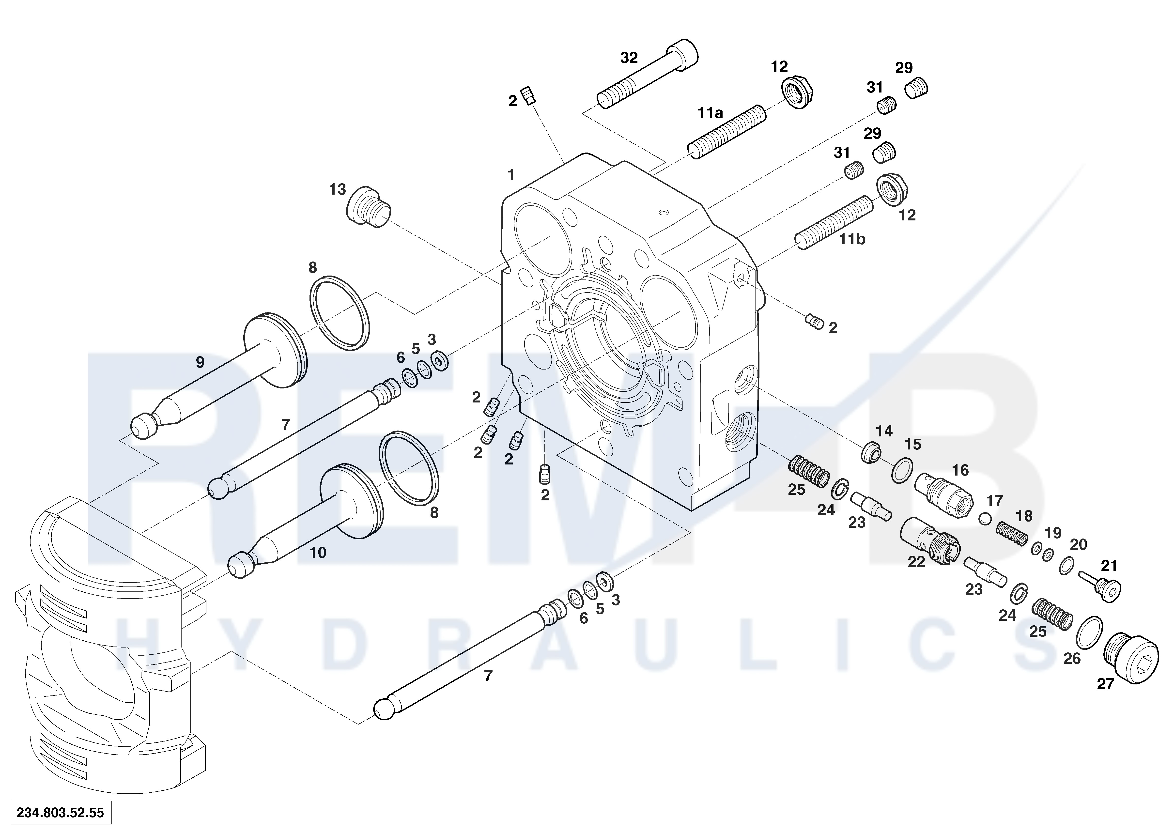 PORT PLATE HOUSING