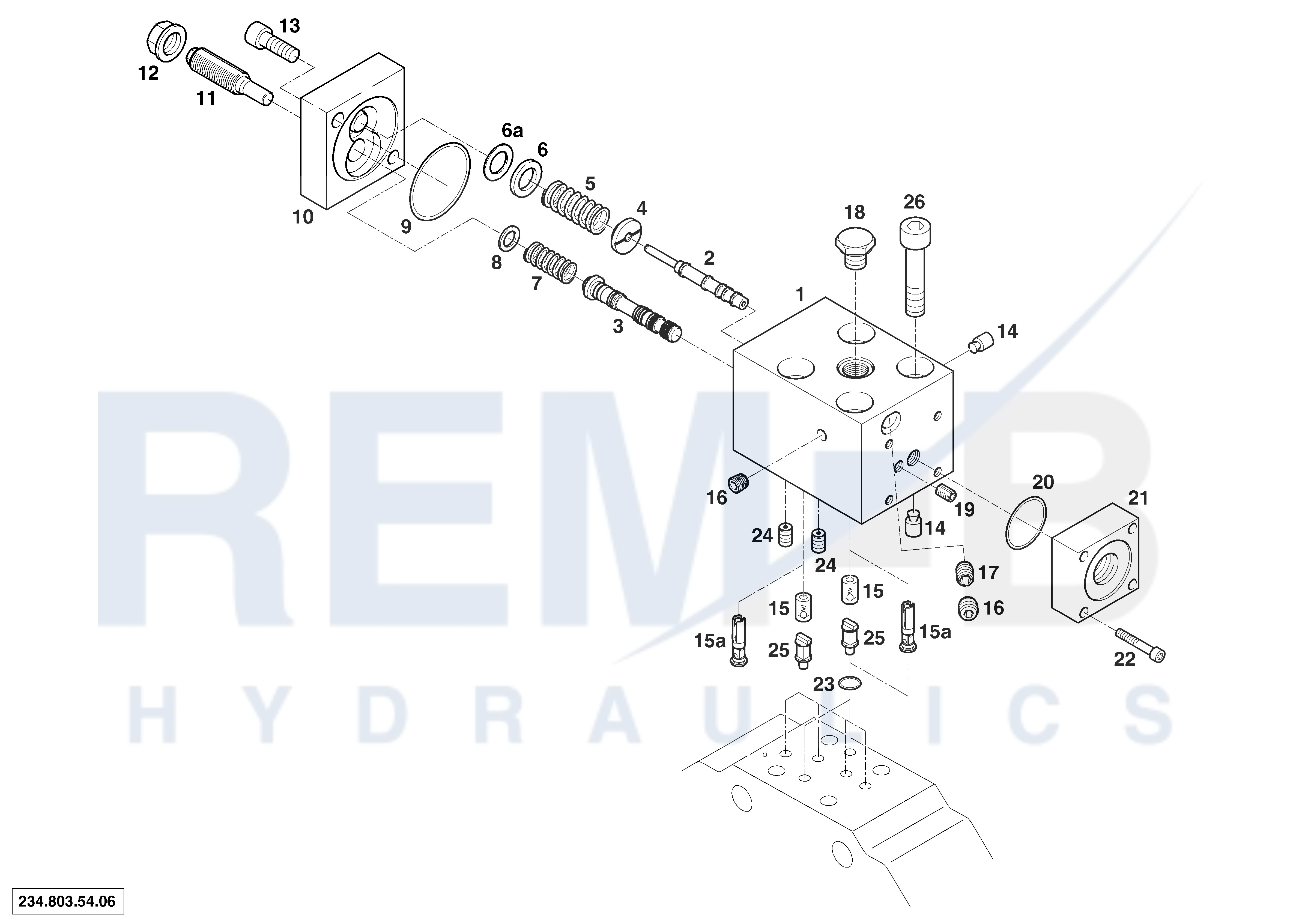 PRESSURE REGULATOR WITH HYDRAULIC QMAX-CONTROL (LP