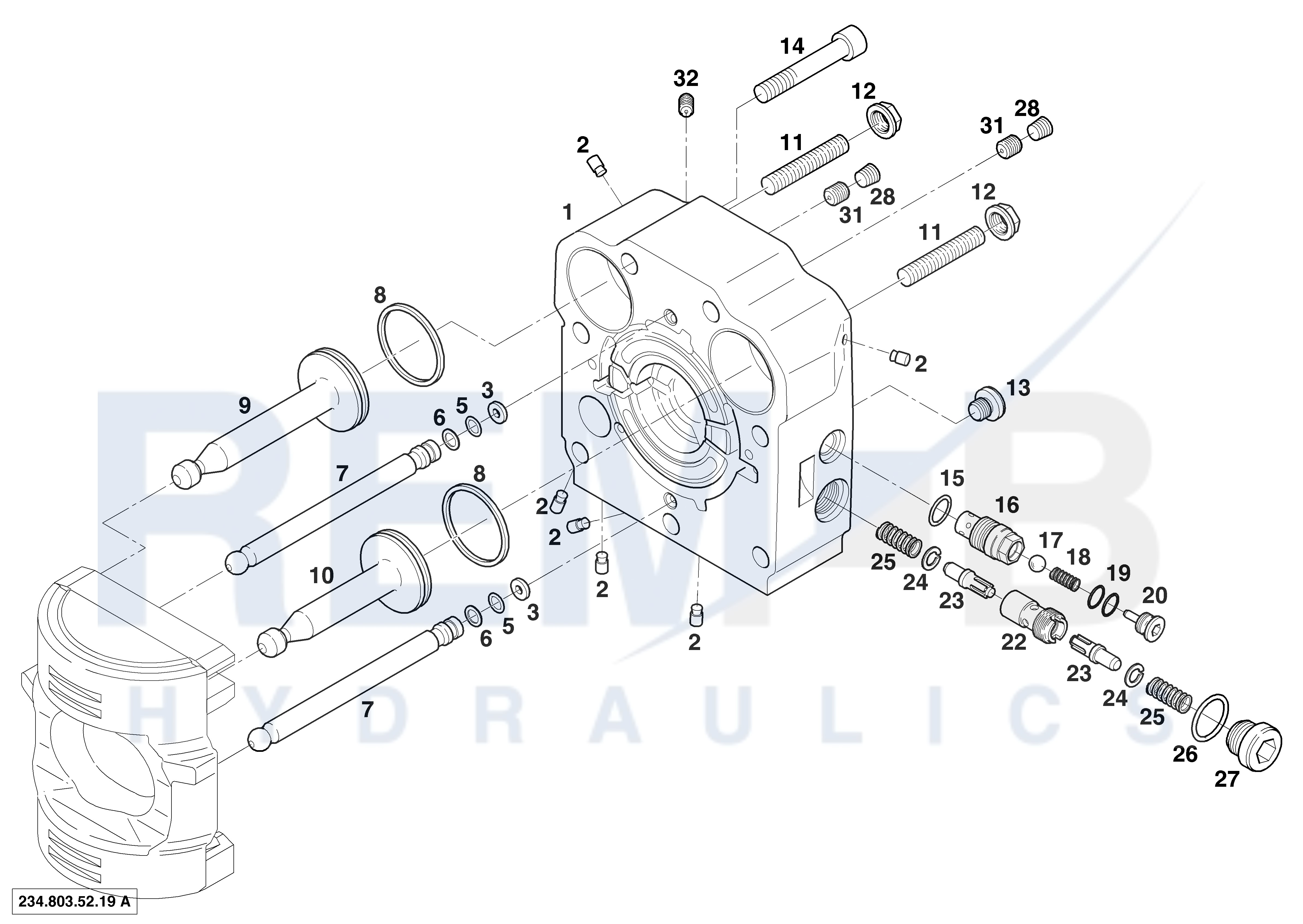 PORT PLATE HOUSING