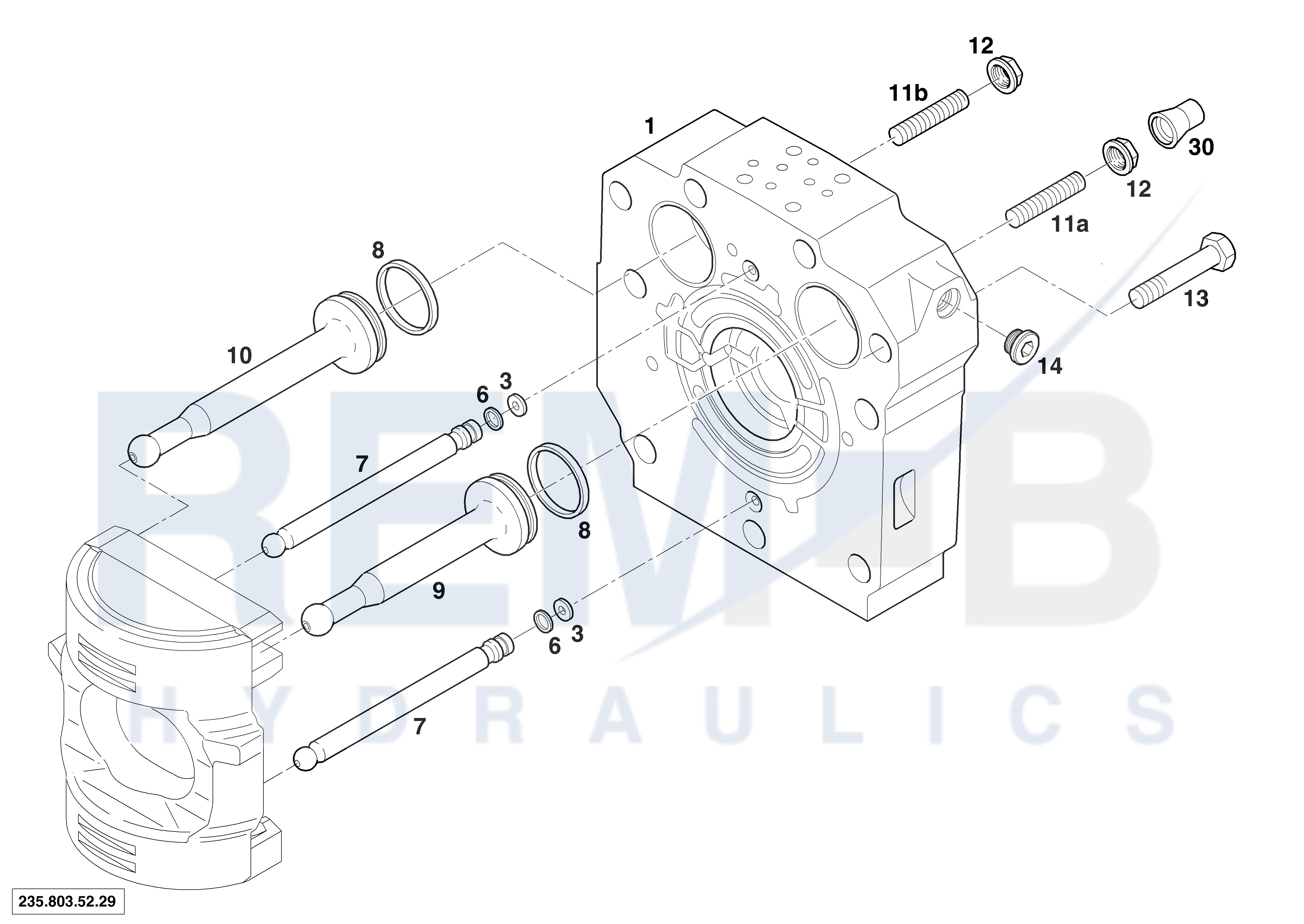 PORT PLATE HOUSING