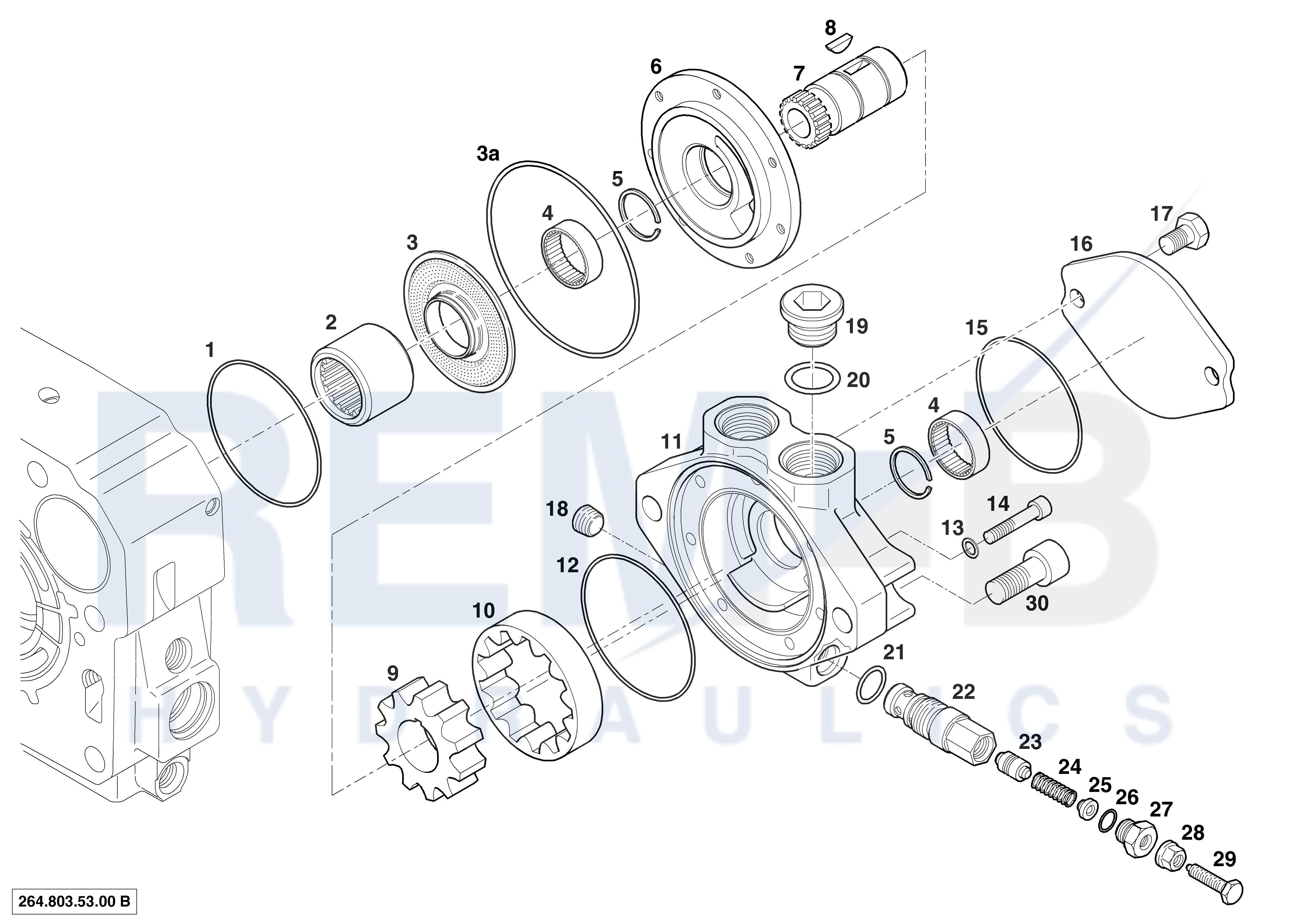 FEED PUMP WITH INTERNAL INDUCTION (R)