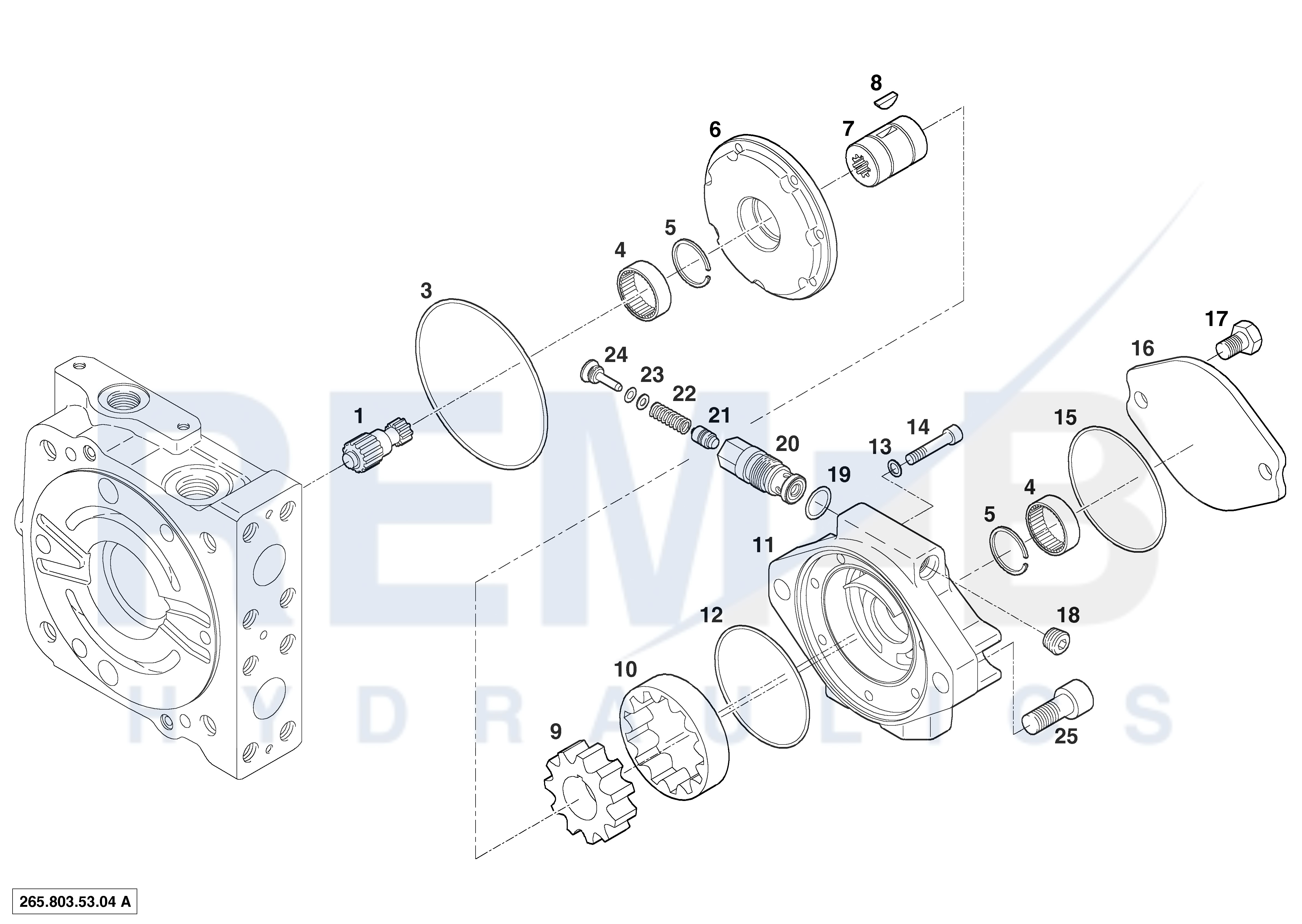 FEED PUMP WITH EXTERNAL INDUCTION (R)