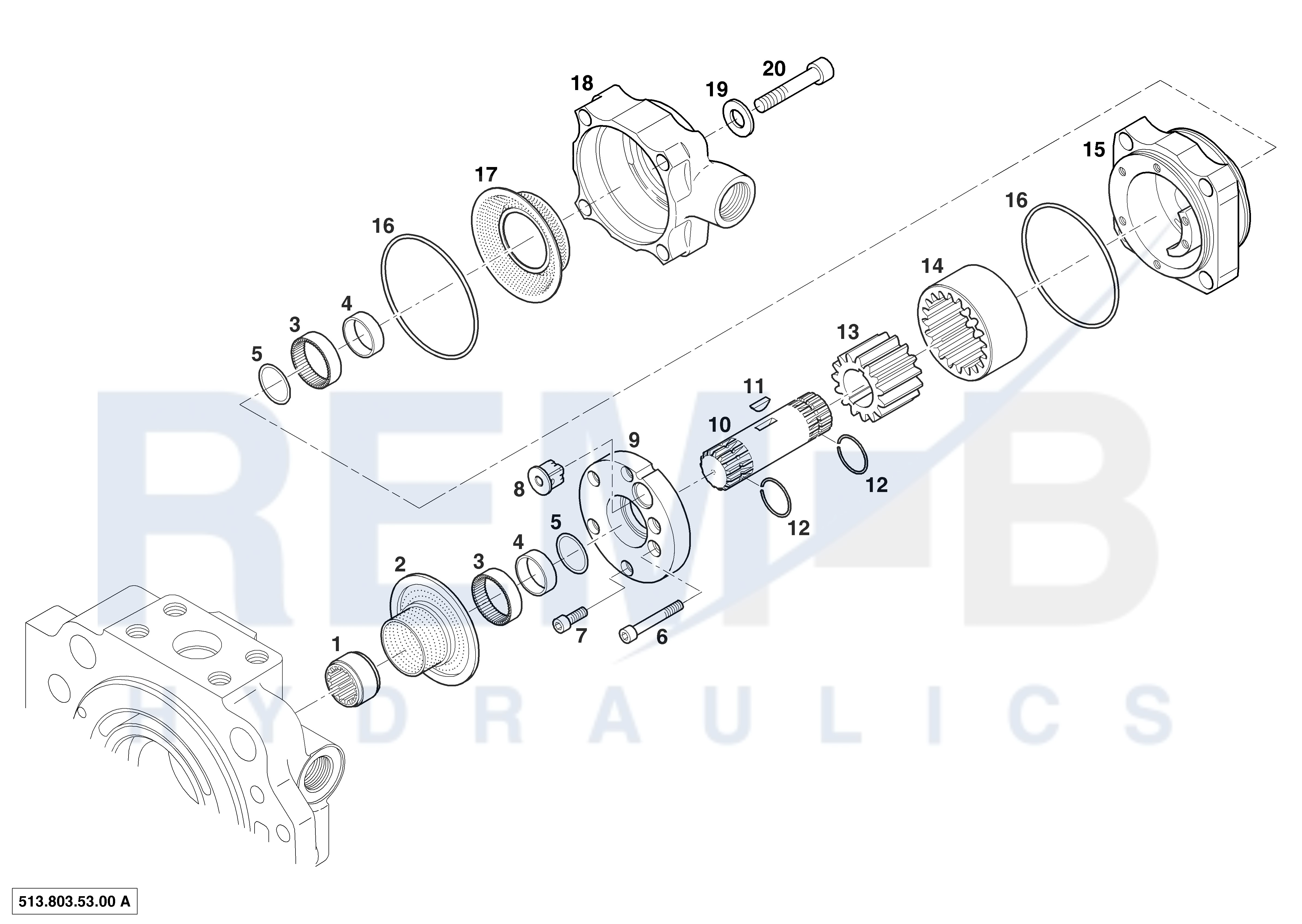 FEED PUMP WITH EXTERNAL INDUCTION (R)