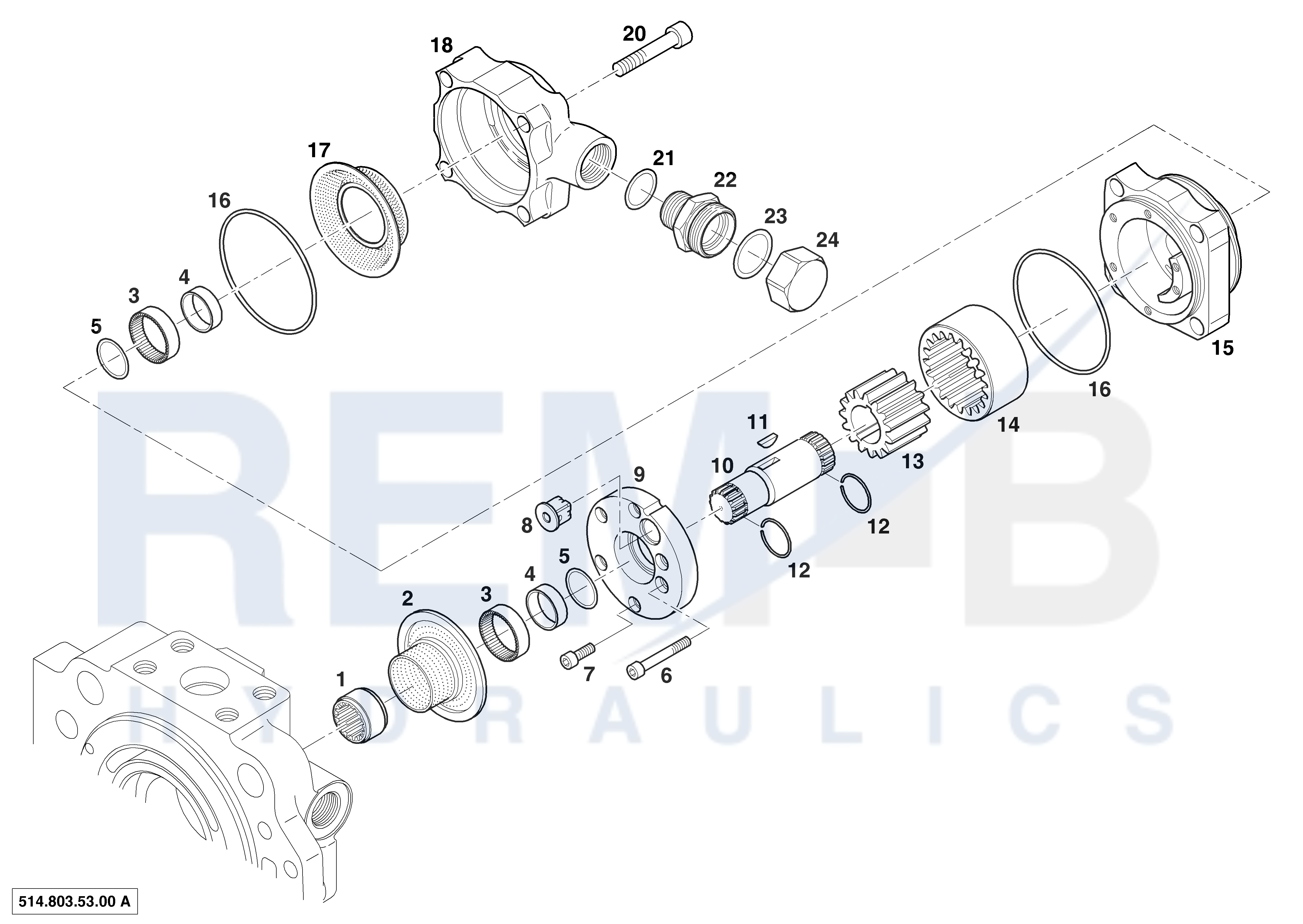 FEED PUMP WITH EXTERNAL INDUCTION (R)