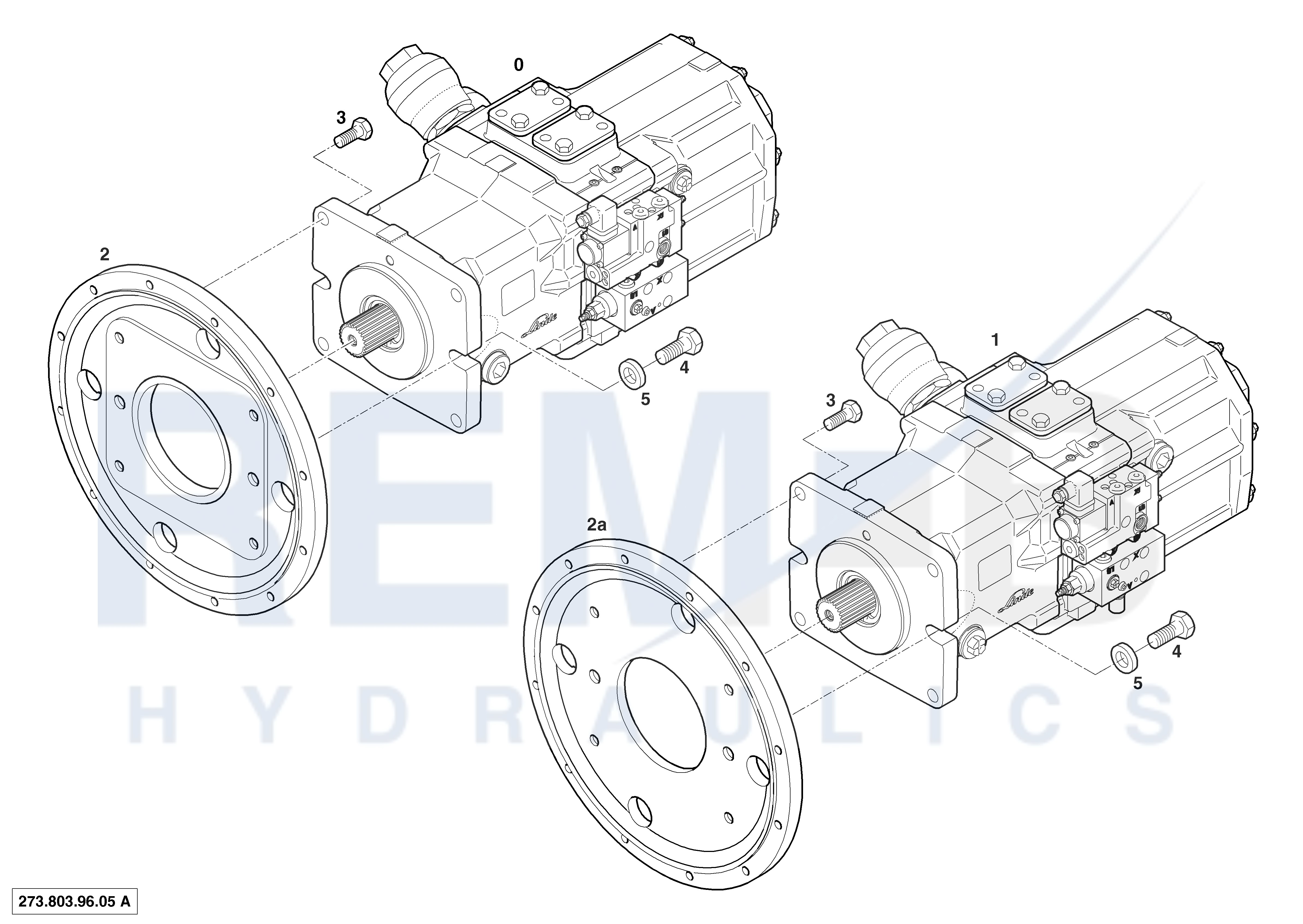 SERVICE UNITS AND MOUNTING PARTS HPR165D-02