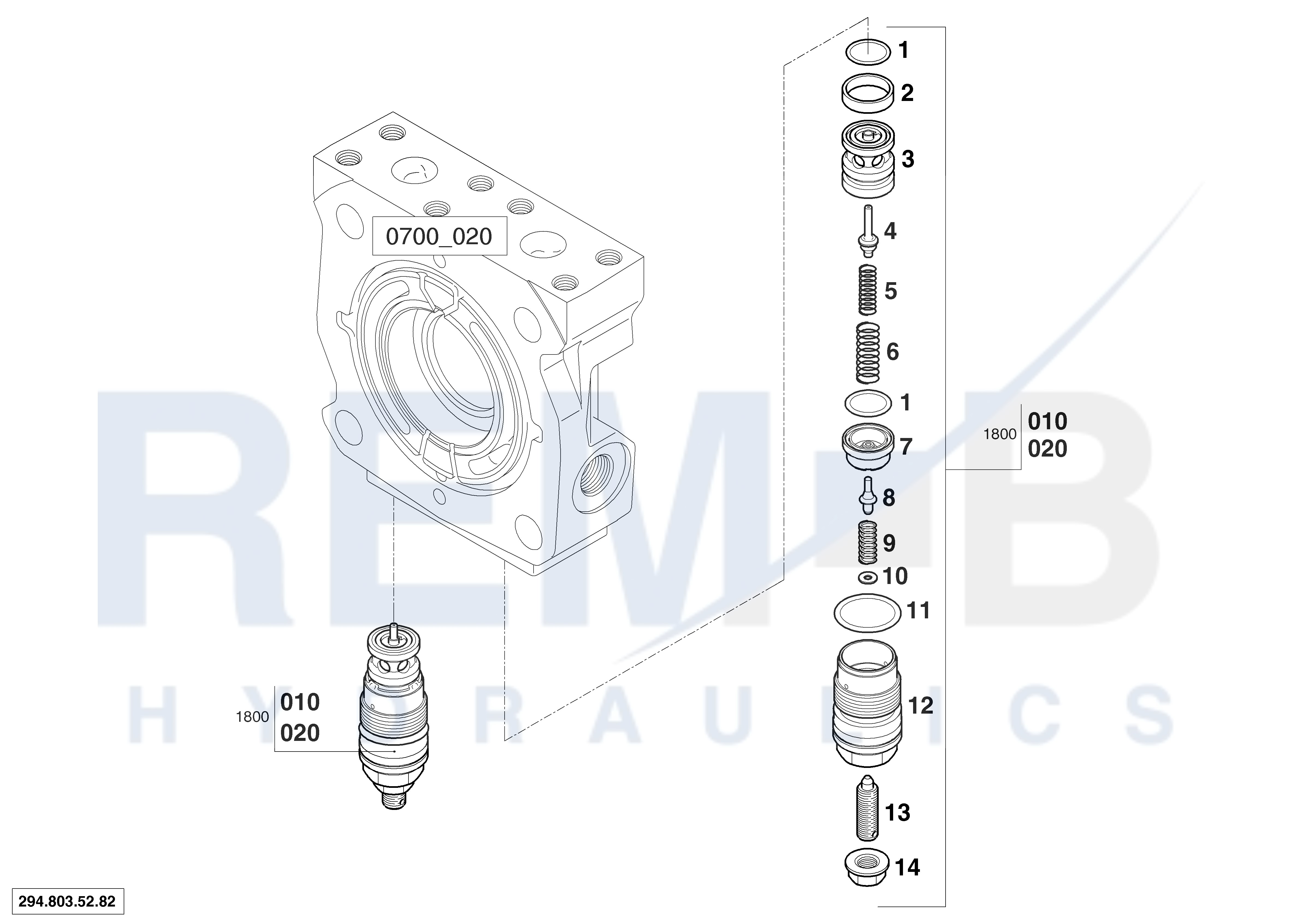 PRESSURE RELIEF VALVE [1800] VD20-04