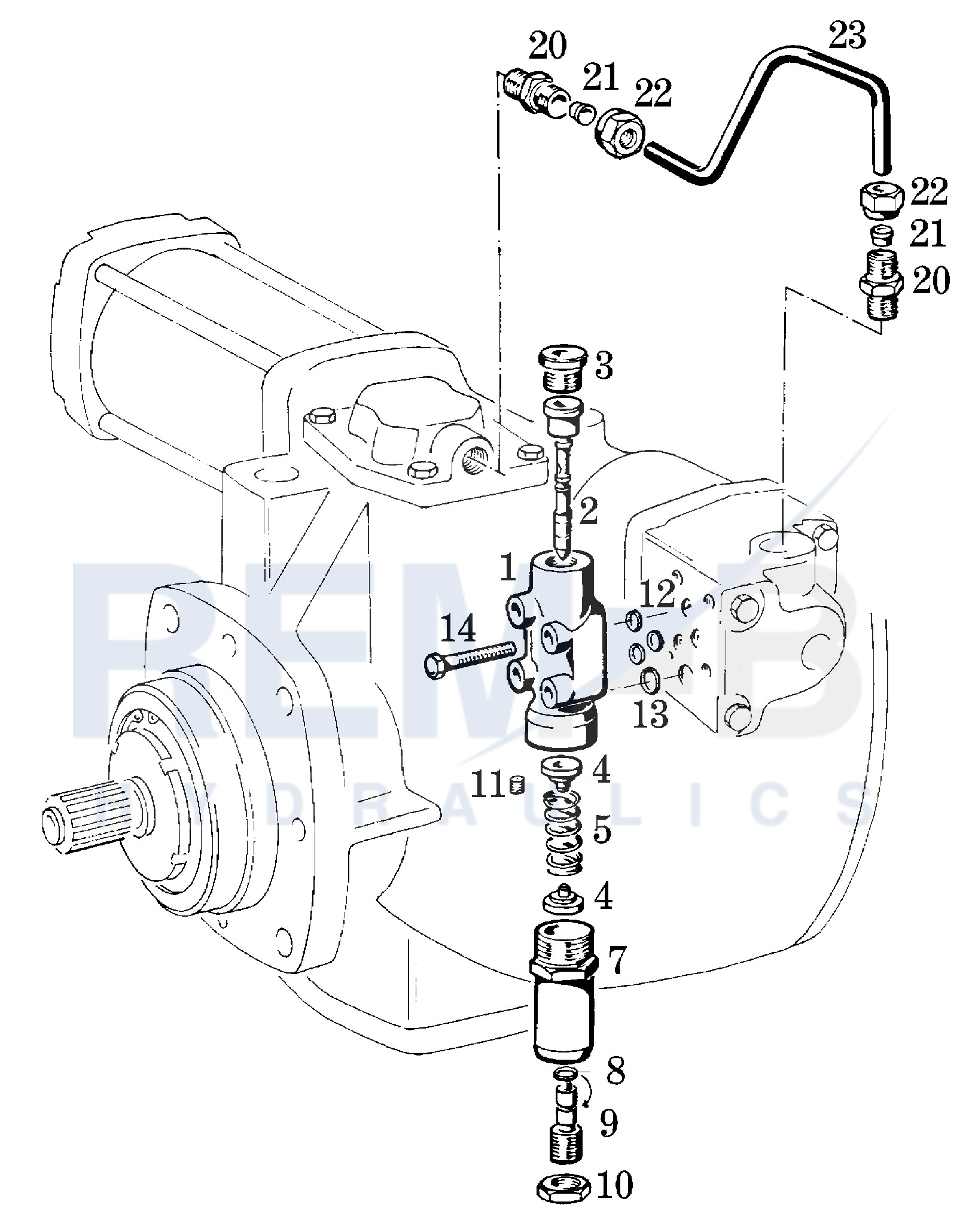 PRESSURE CUT-OFF AND TUBE