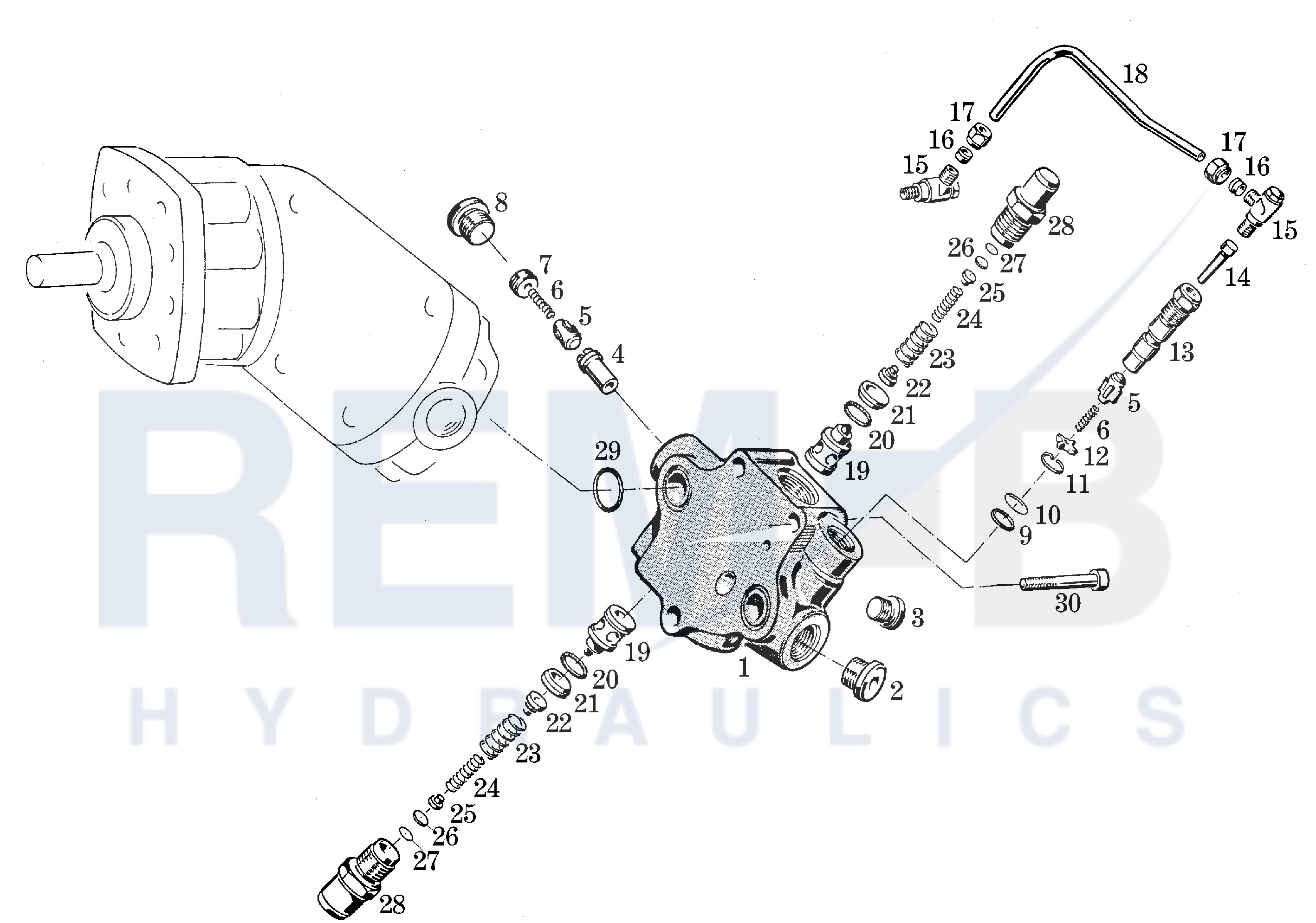 VALVE BLOCK WITH PURGE VALVE