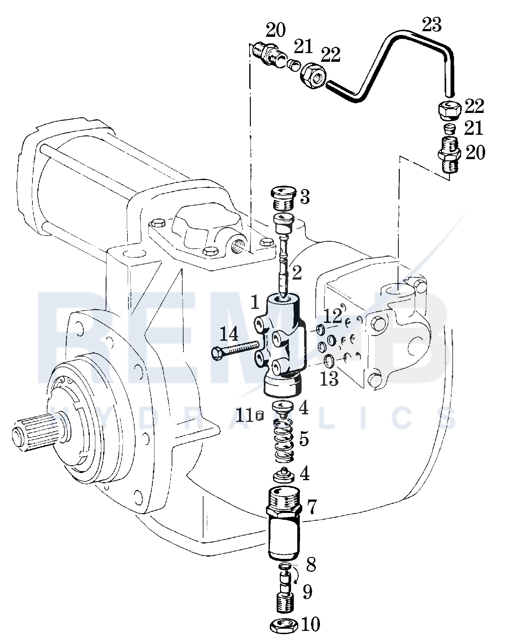 PRESSURE CUT-OFF AND TUBE