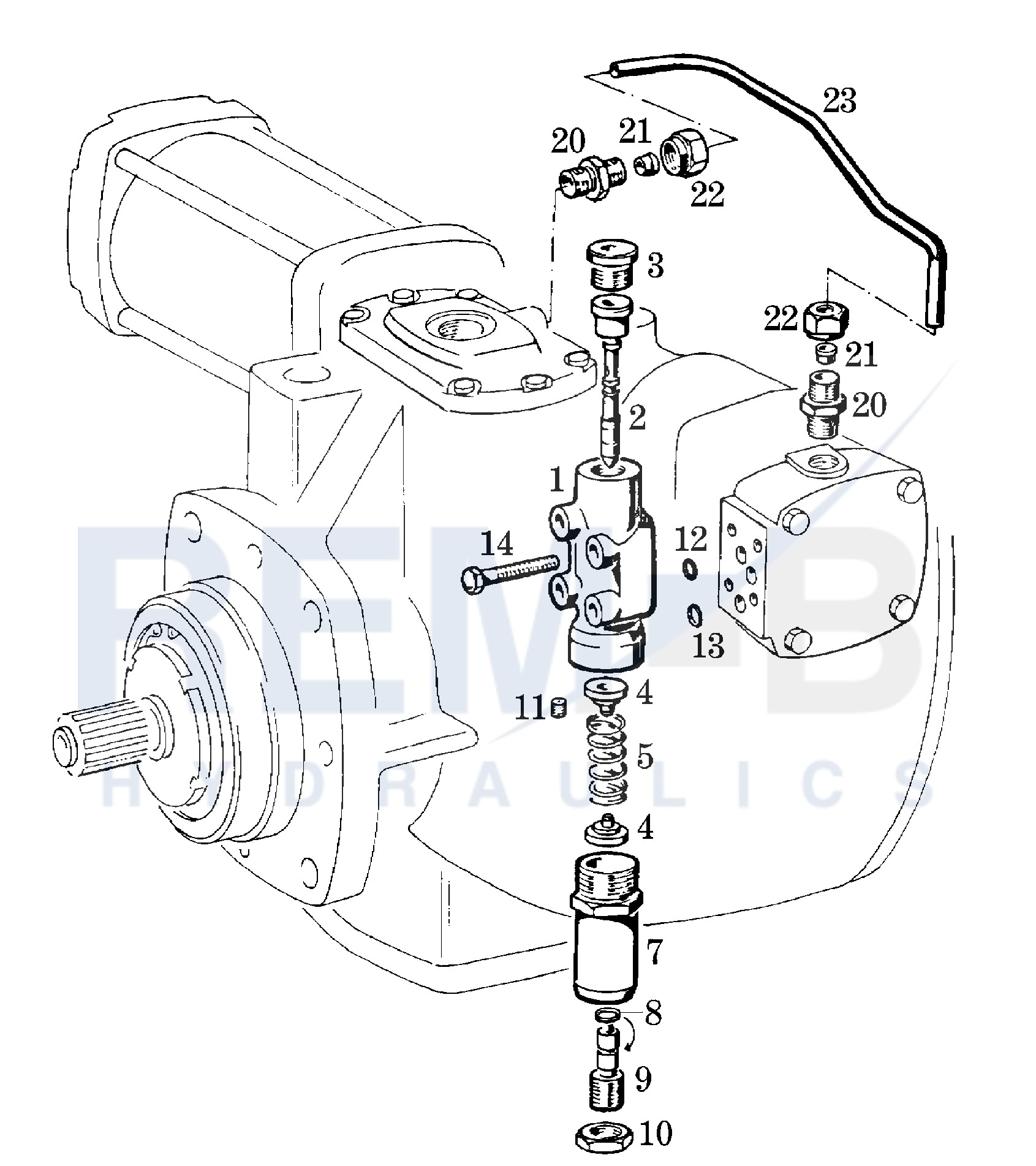 PRESSURE CUT-OFF AND TUBE