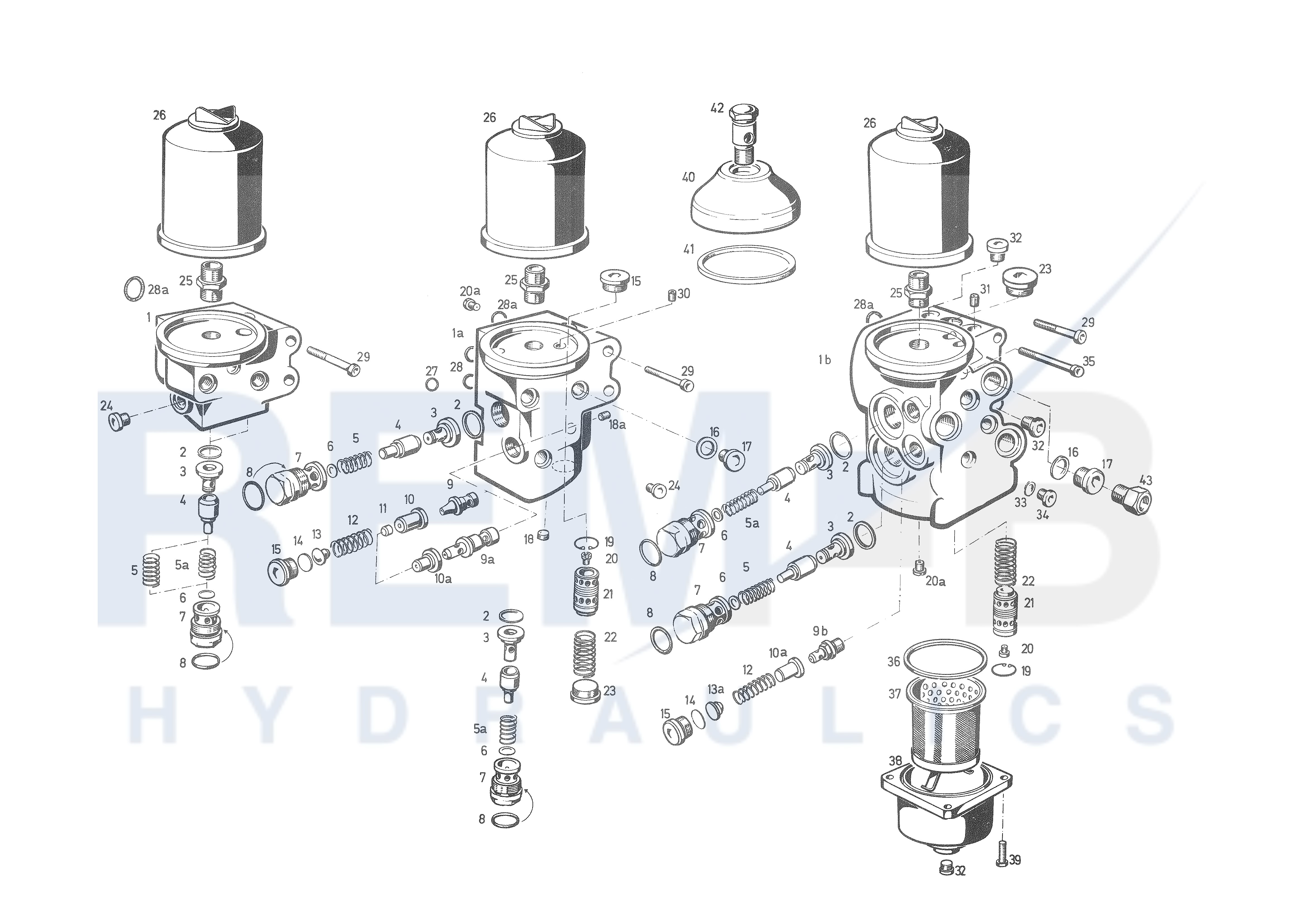 VALVE BLOCK AND FILTER