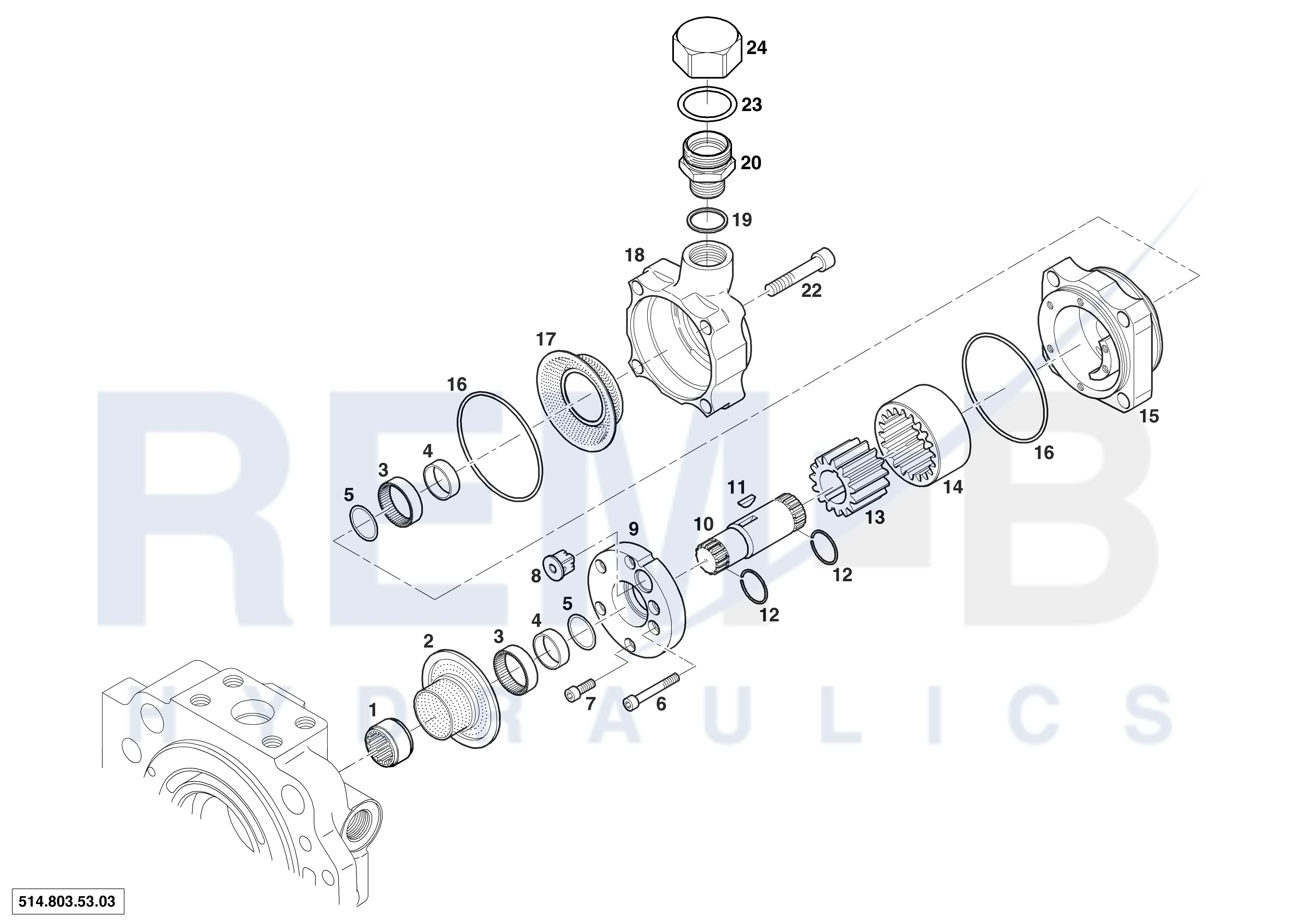 FEED PUMP WITH EXTERNAL INDUCTION (R)