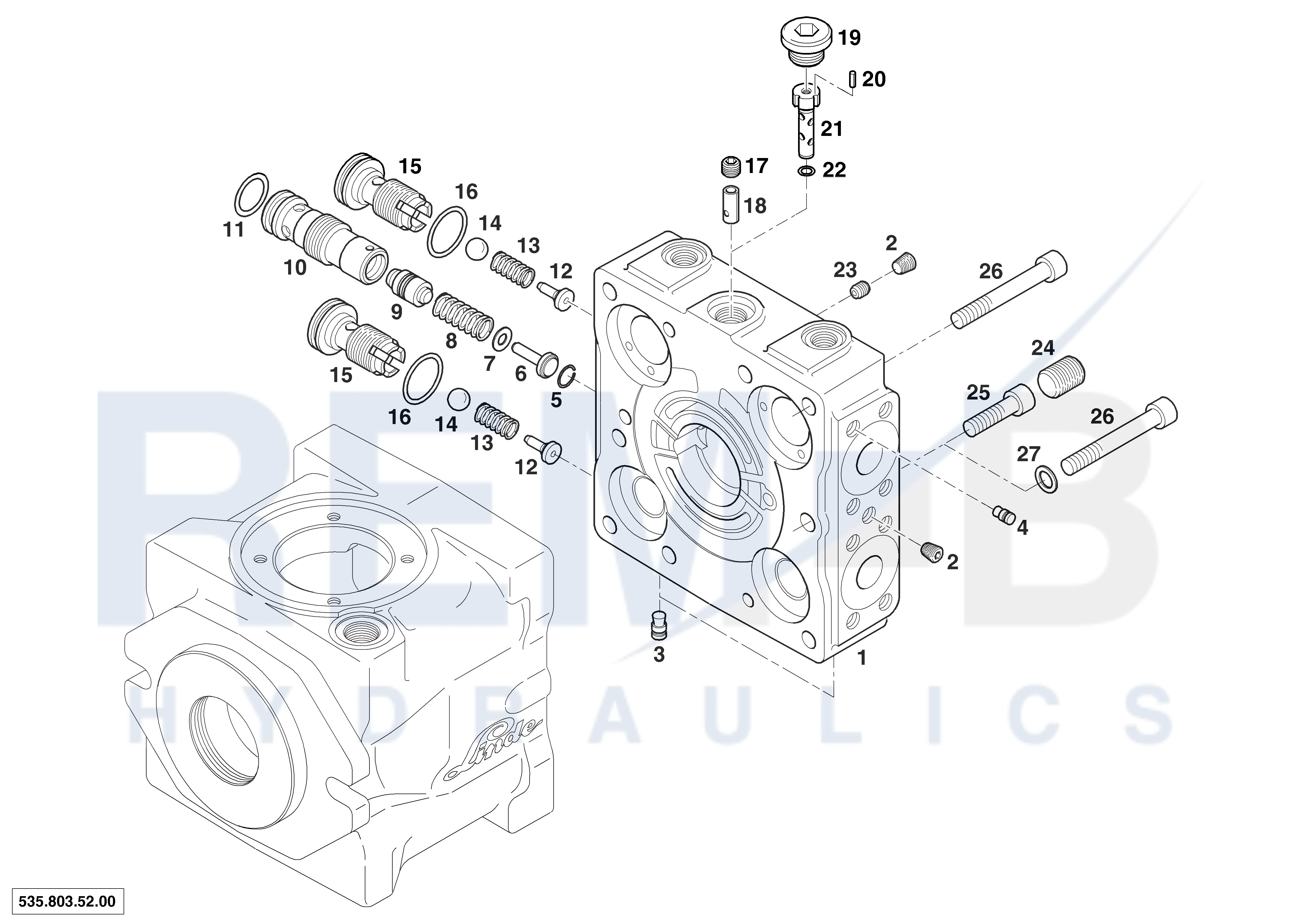 PORT PLATE HOUSING