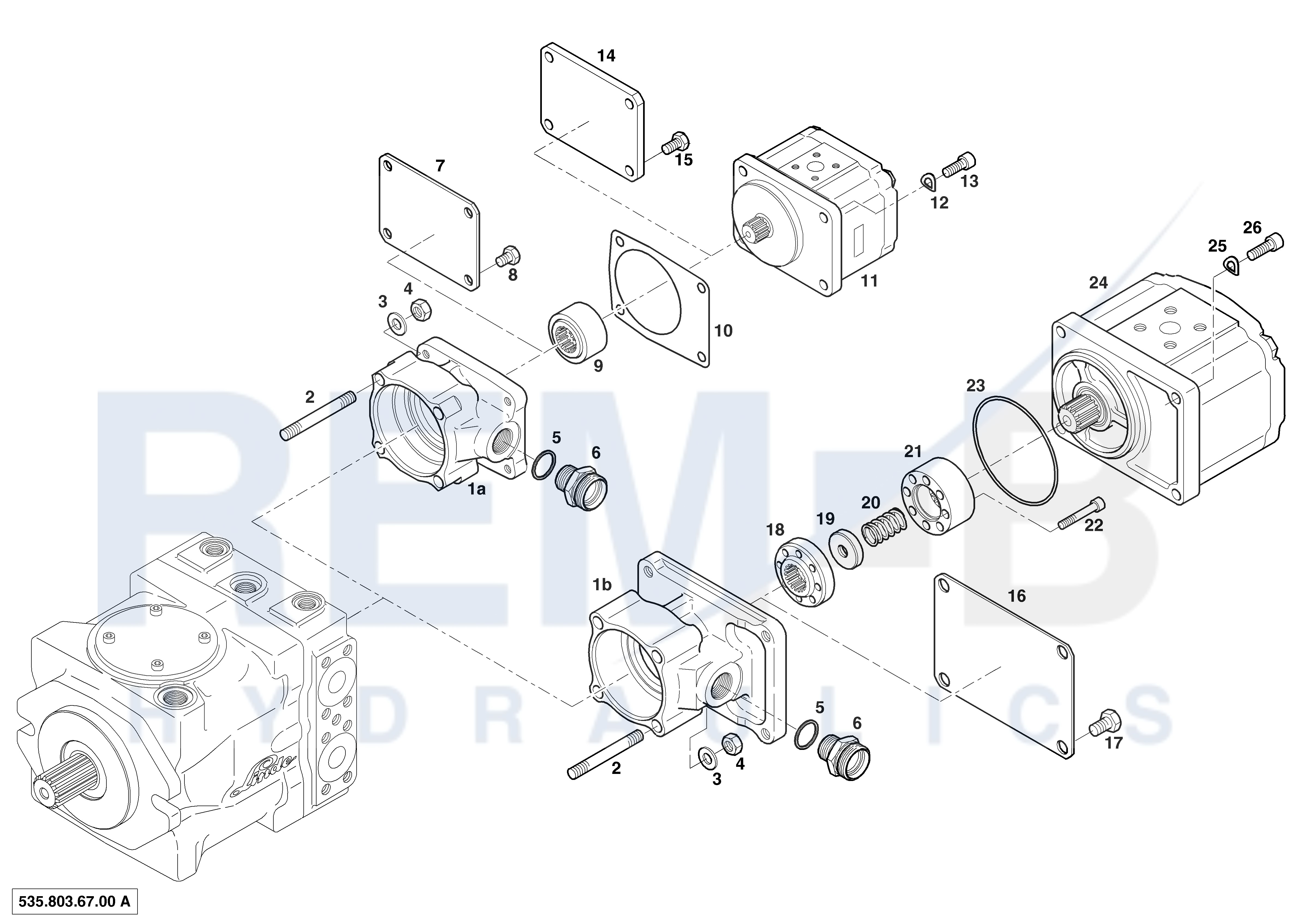 AUXILIARY PUMP MOUNTING