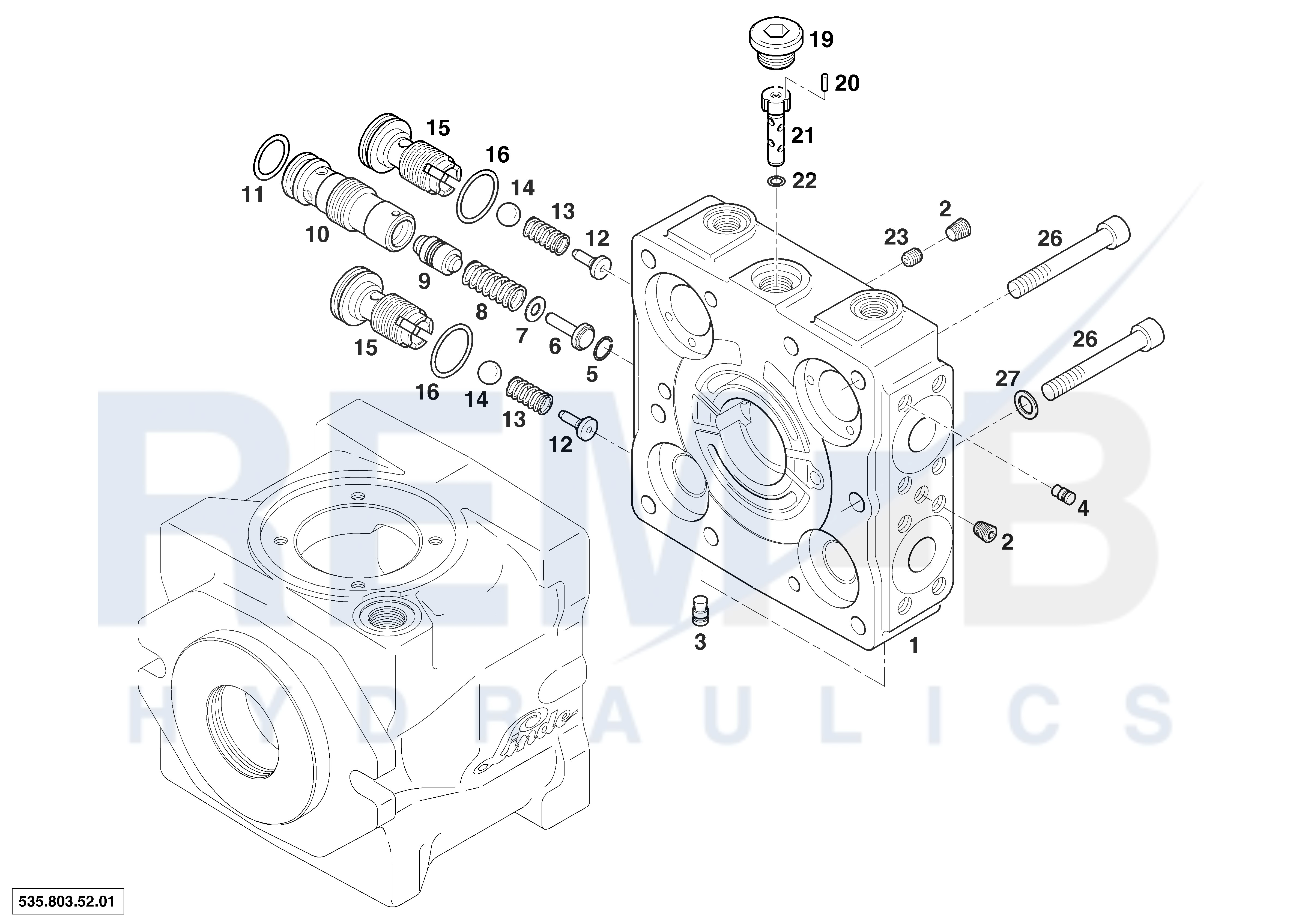 PORT PLATE HOUSING