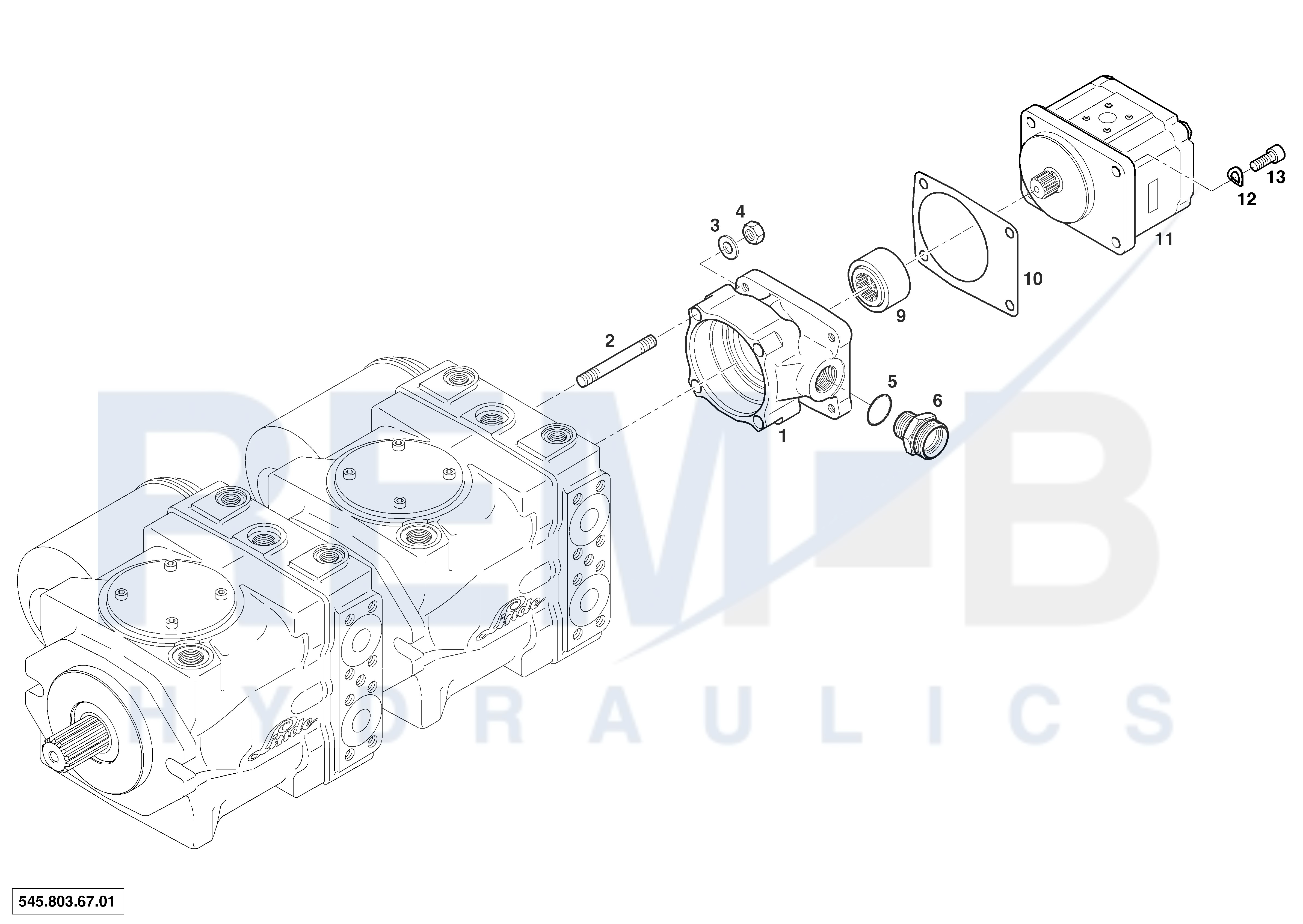 AUXILIARY PUMP MOUNTING