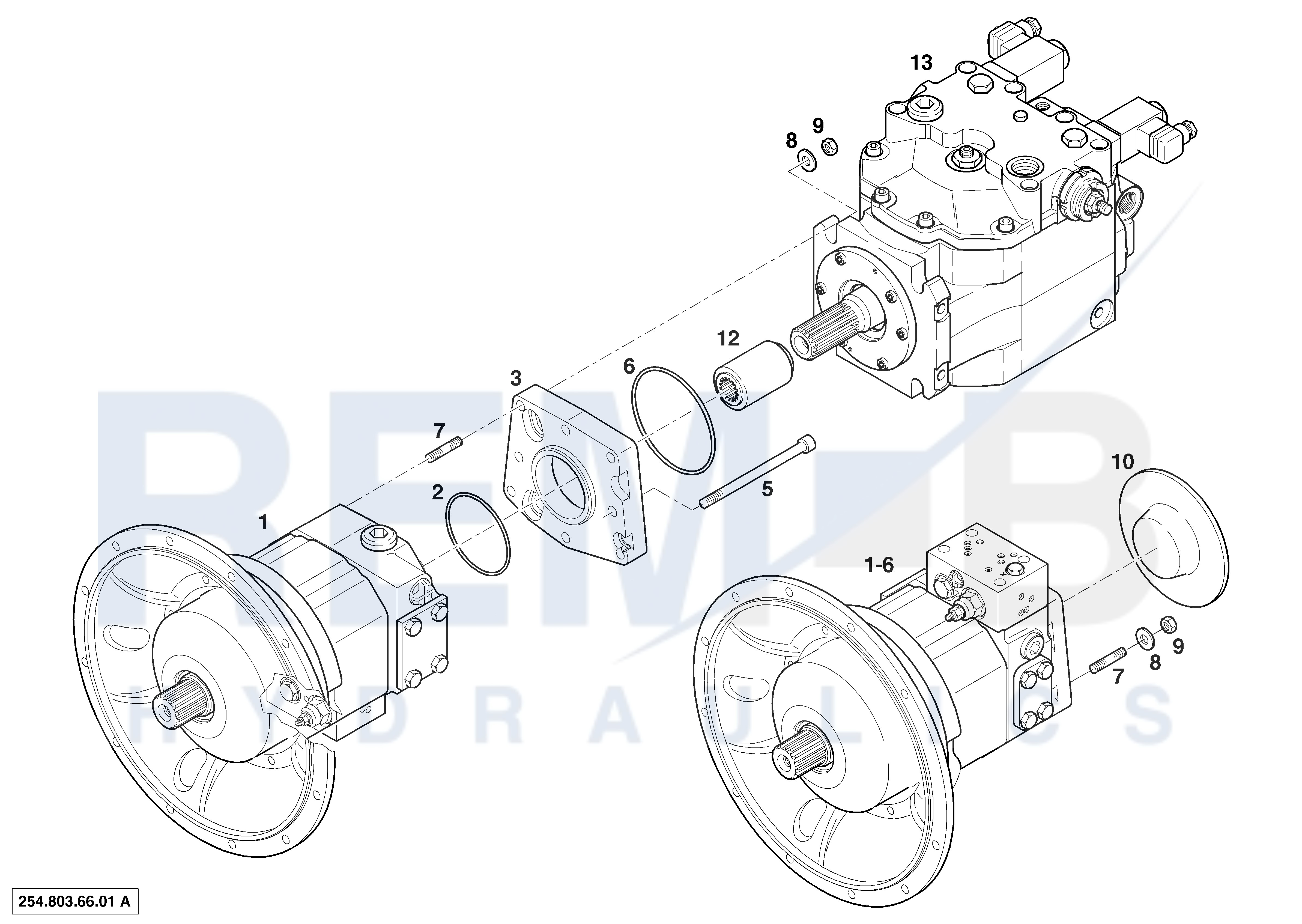 SERVICE UNITS AND ATTACHMENT PARTS