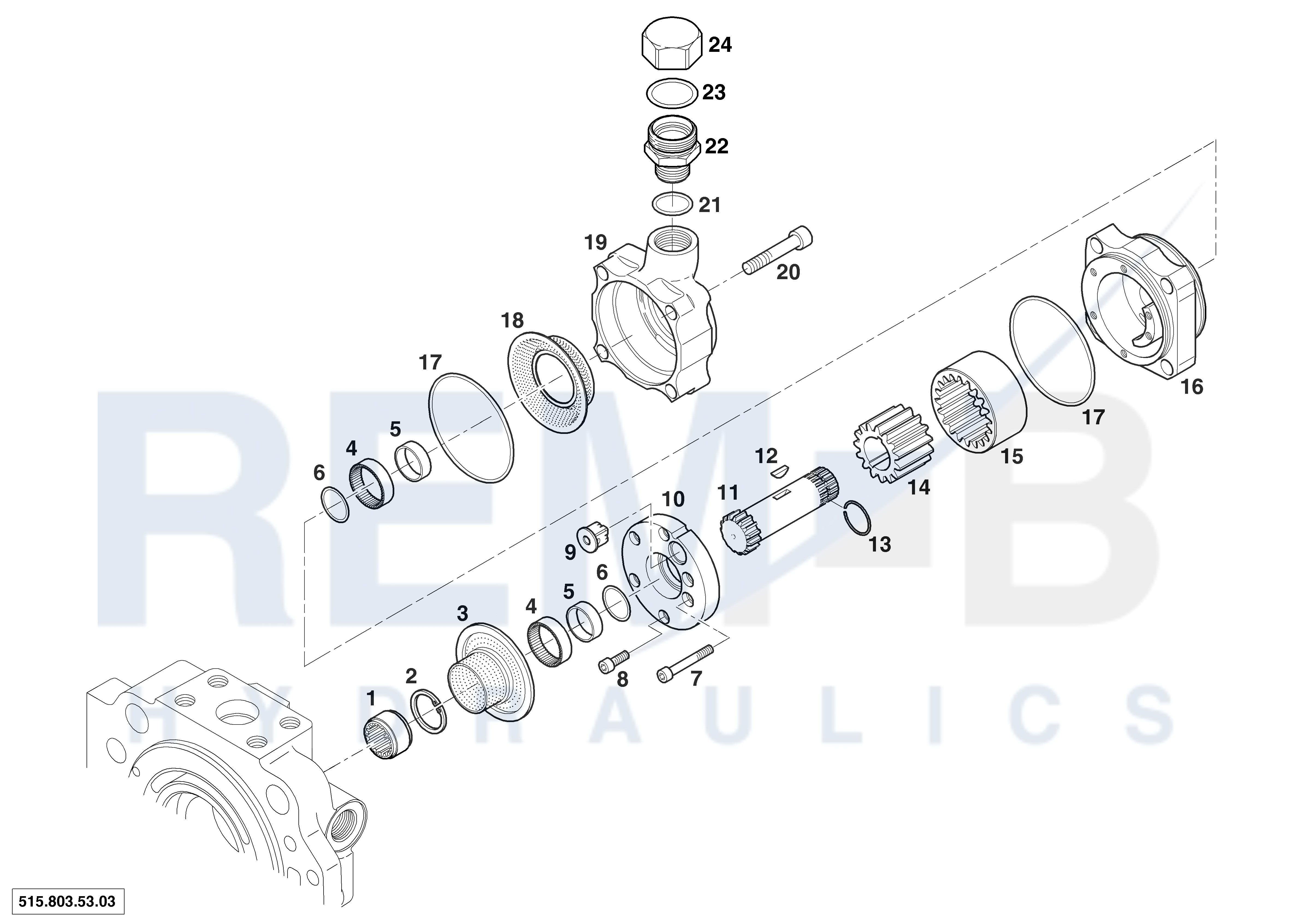 FEED PUMP WITH EXTERNAL INDUCTION