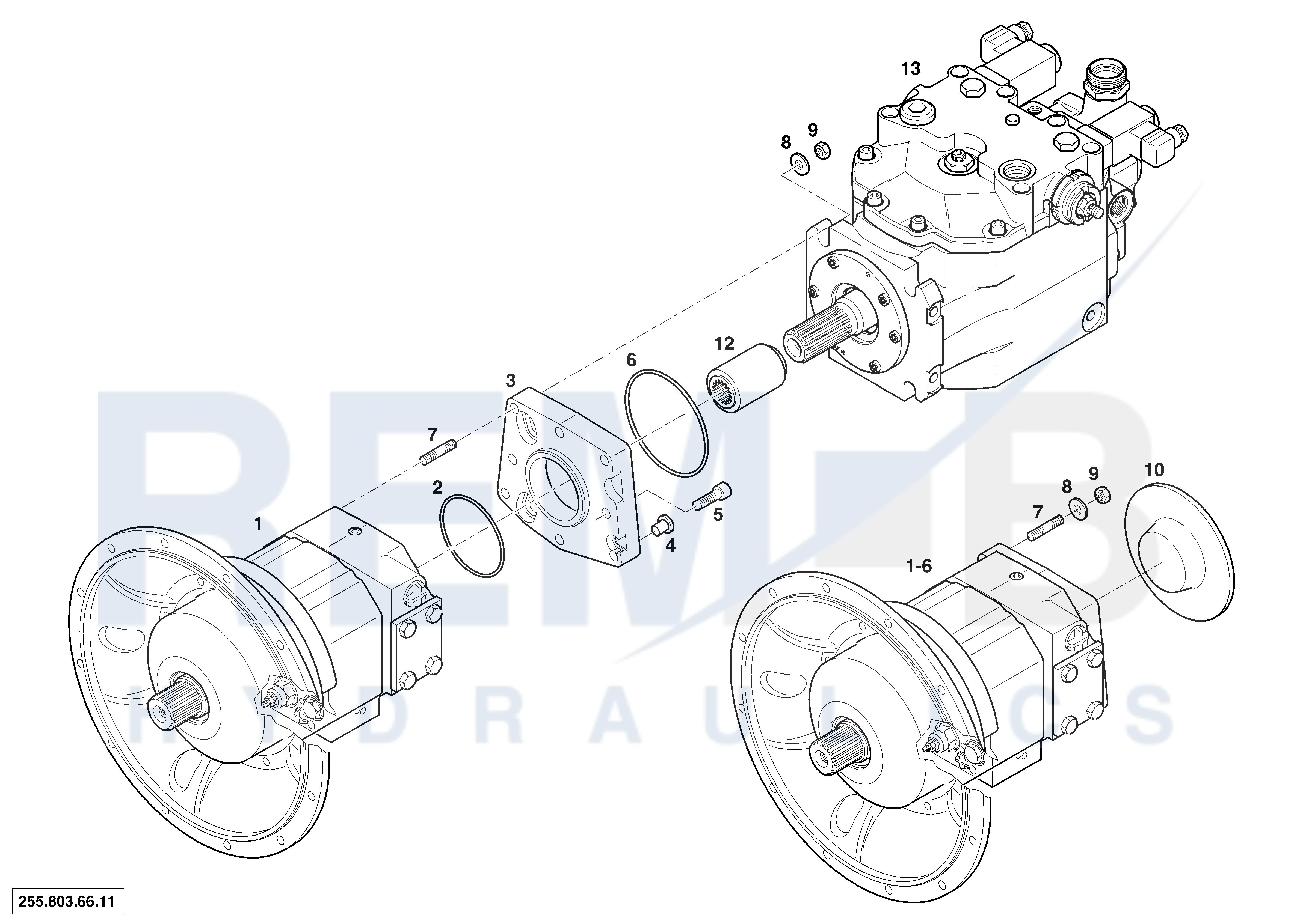 SERVICE UNITS AND MOUNTING PARTS