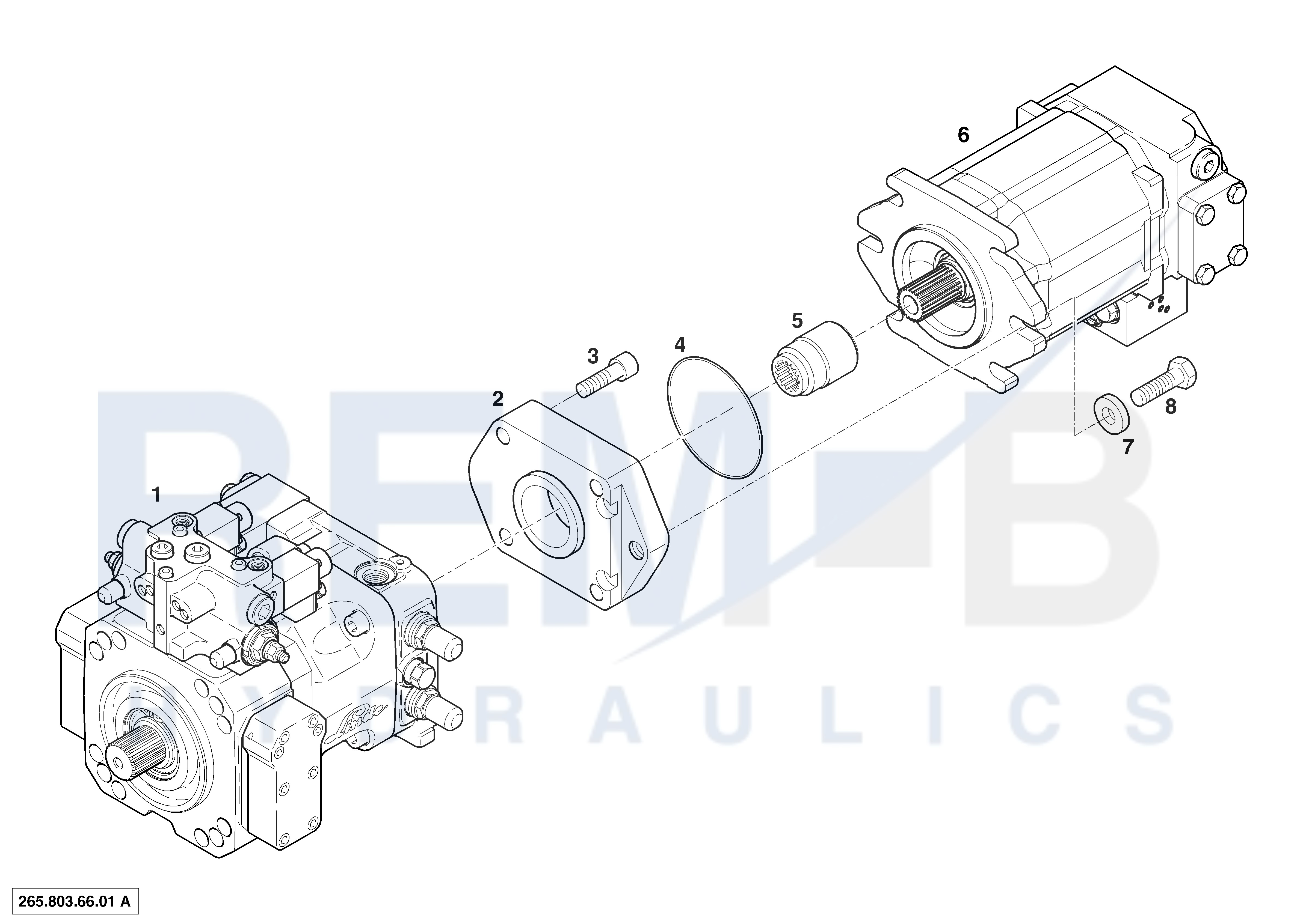 SERVICE UNITS AND ATTACHMENT PARTS