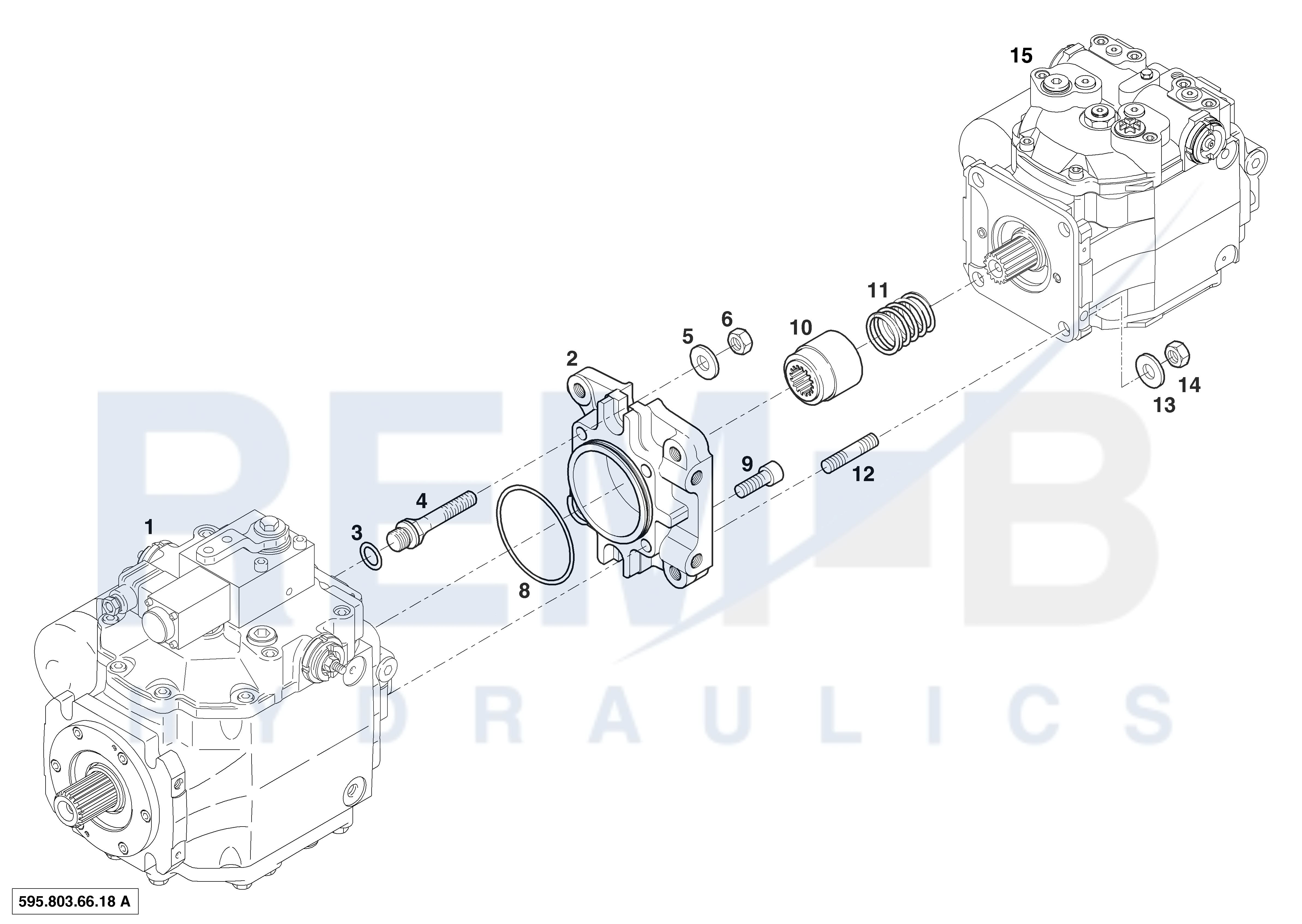 SERVICE UNITS AND MOUNTING PARTS