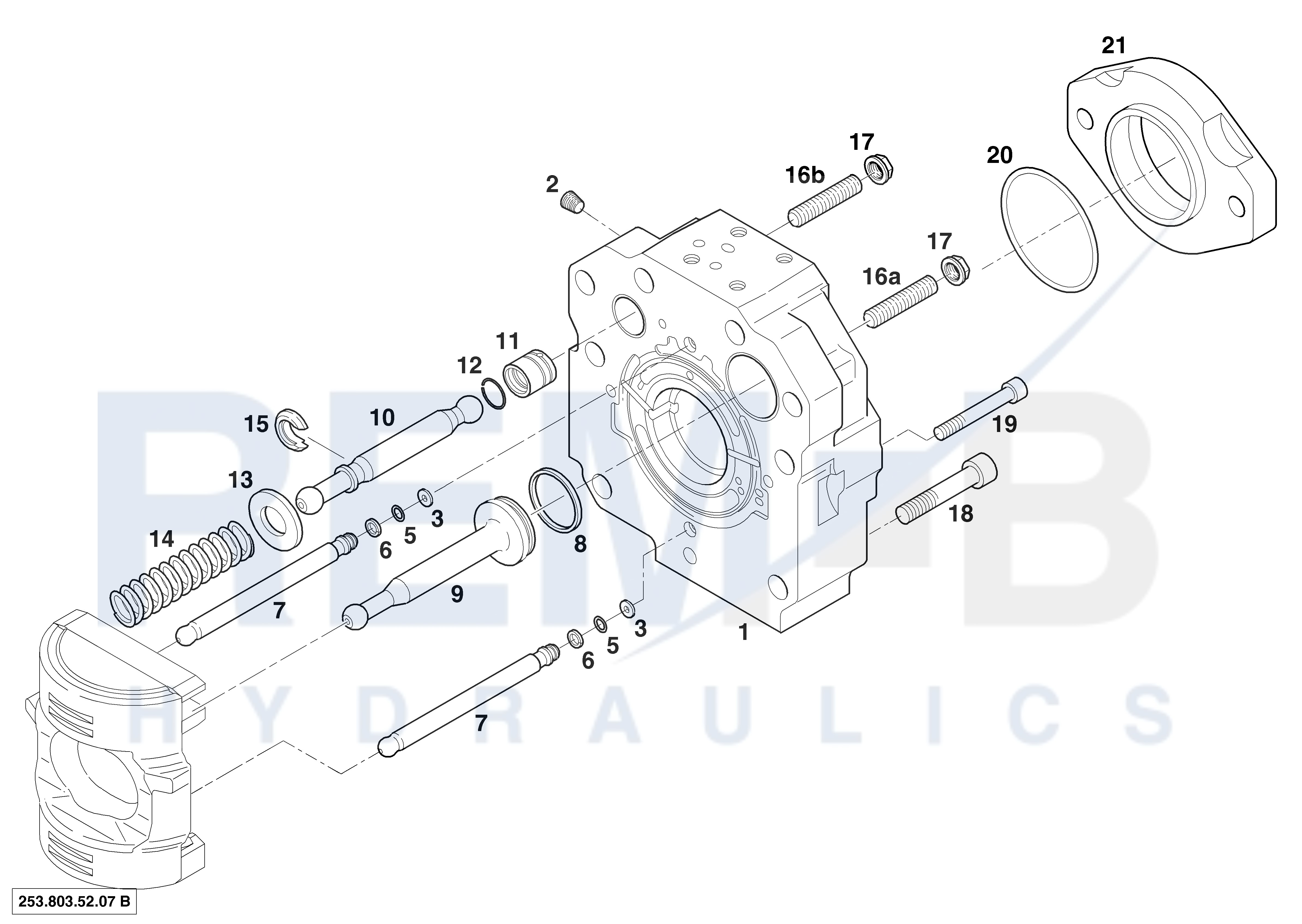 PORT PLATE HOUSING