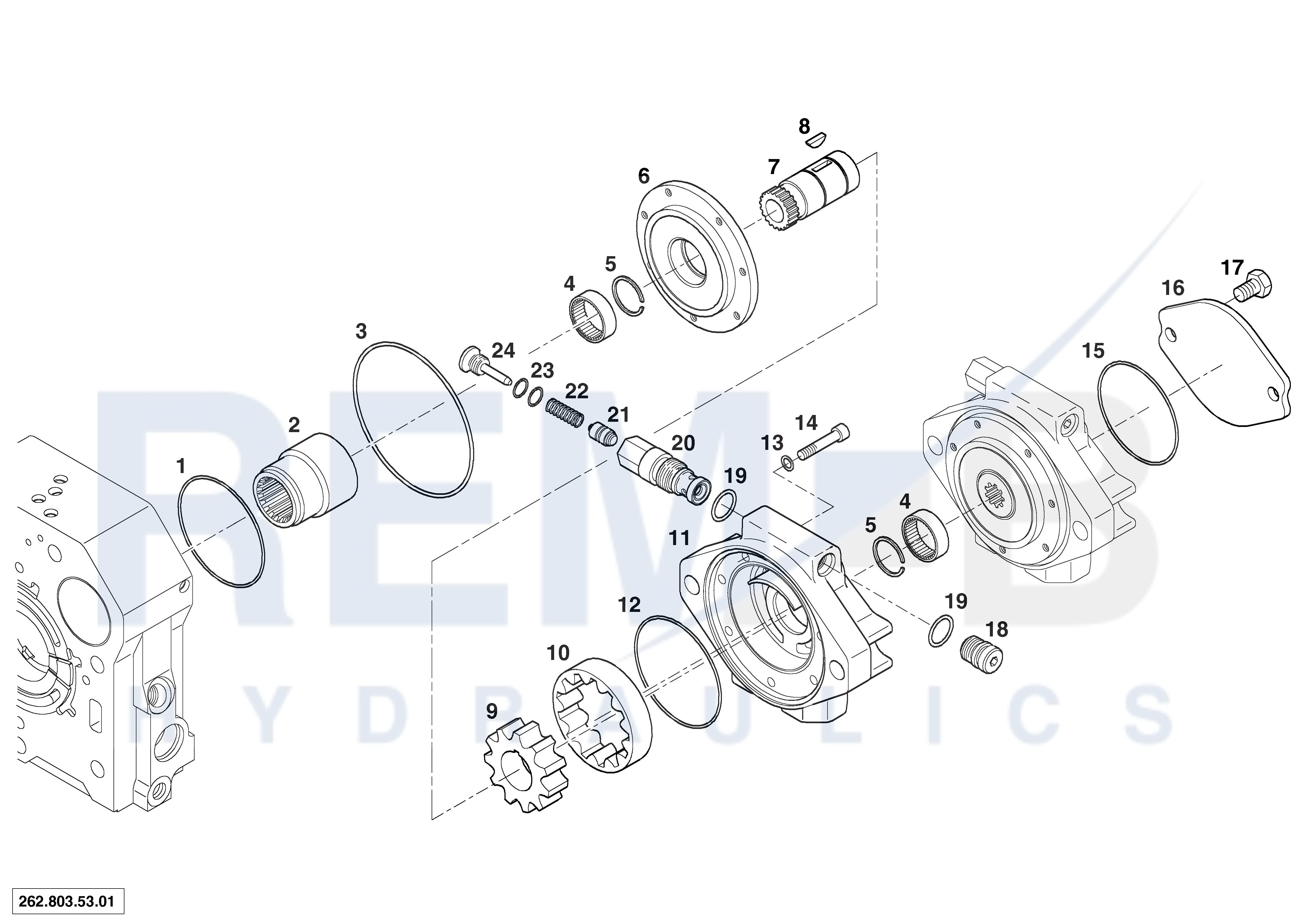 FEED PUMP WITH EXTERNAL INDUCTION (R) I