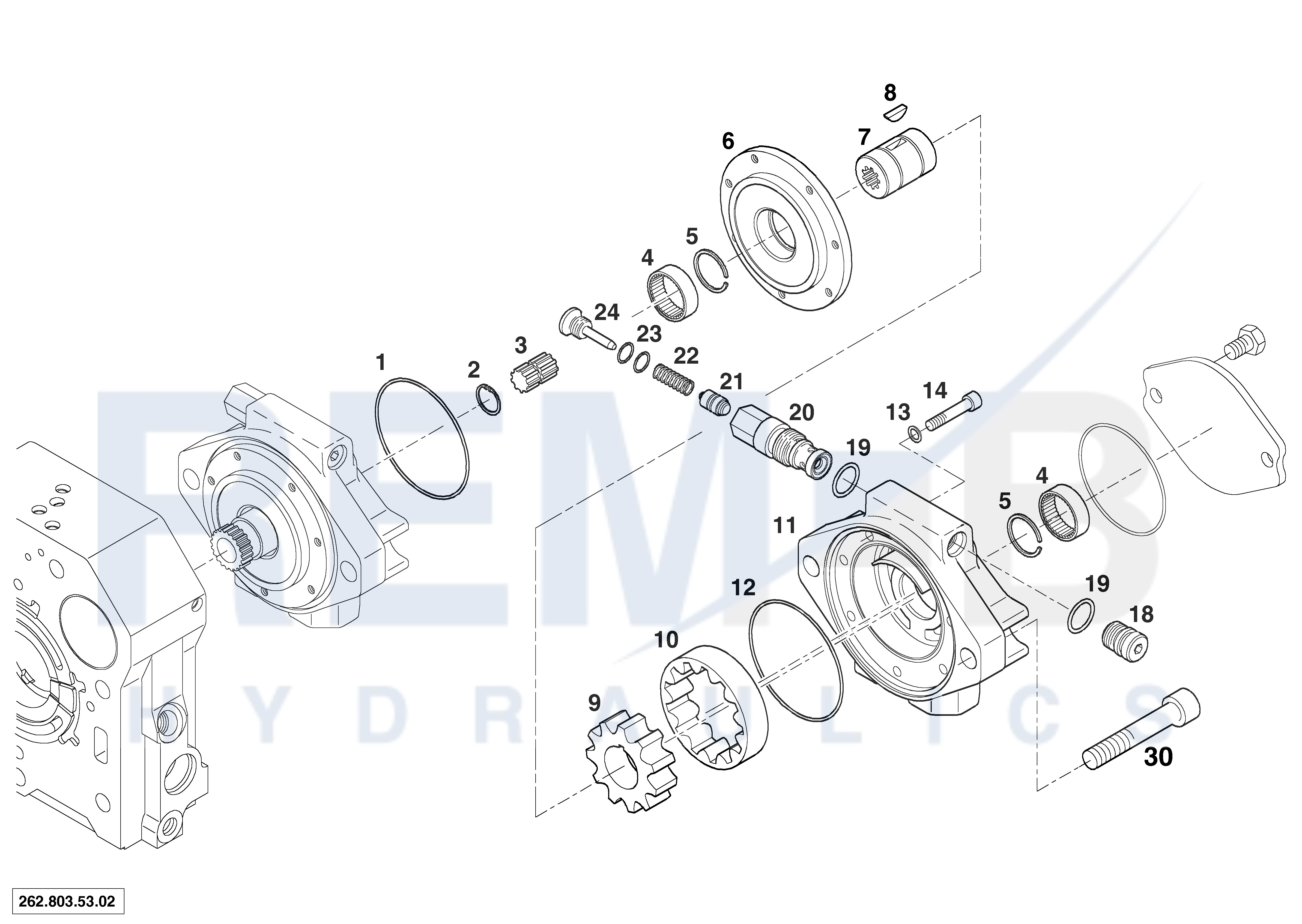 FEED PUMP WITH EXTERNAL INDUCTION (R) II