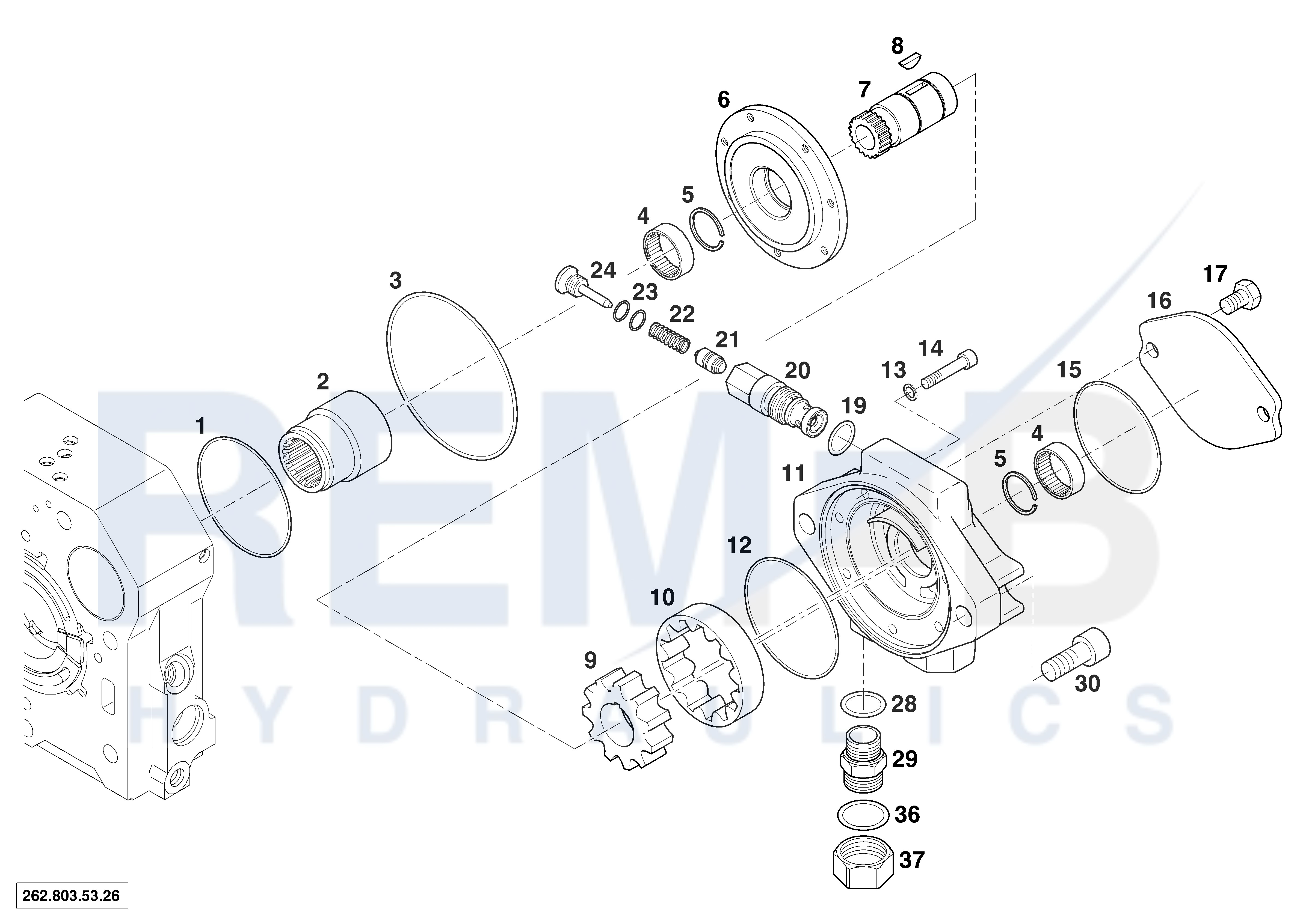 FEED PUMP WITH EXTERNAL INDUCTION (R)