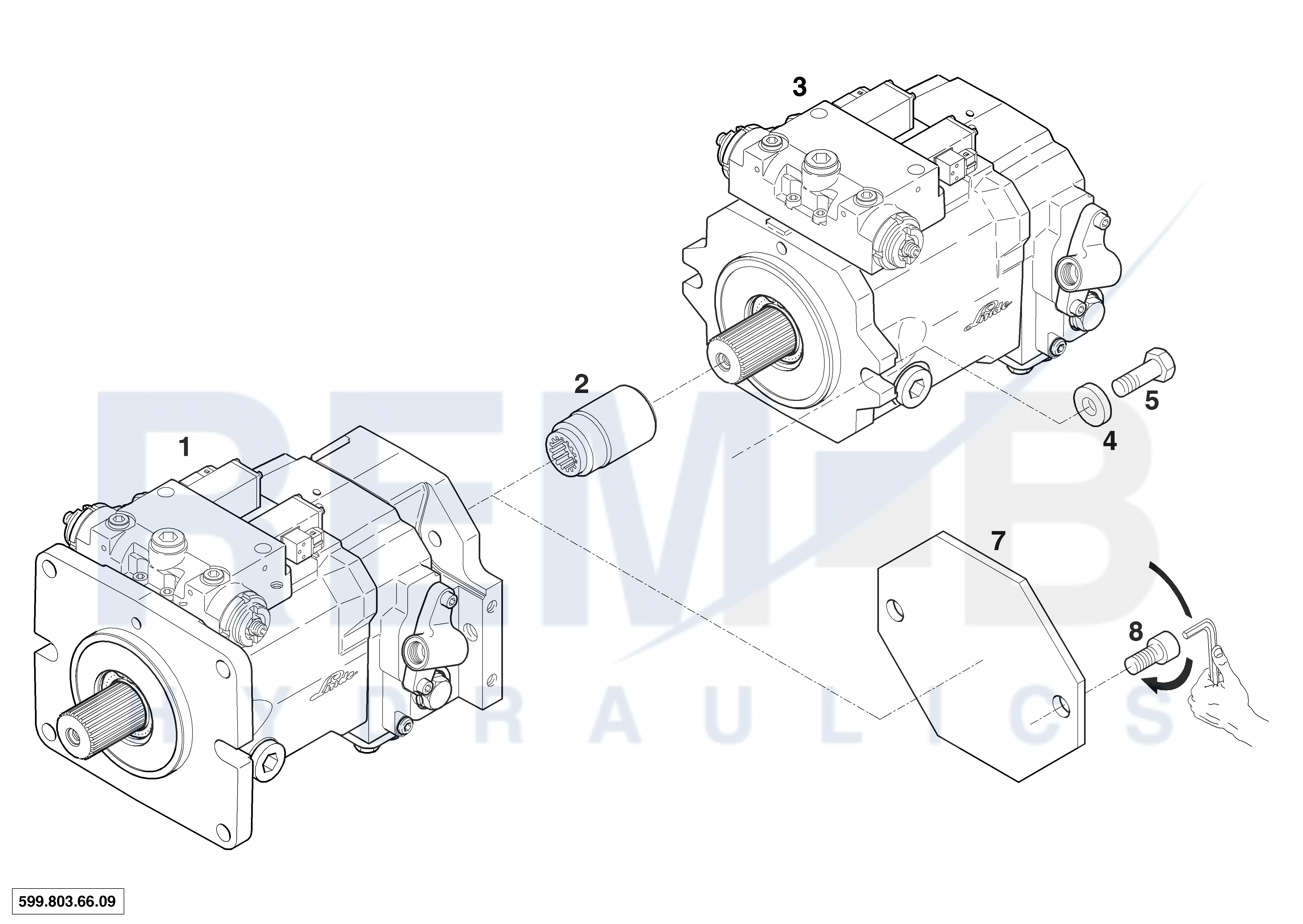 SERVICE UNITS AND MOUNTING PARTS