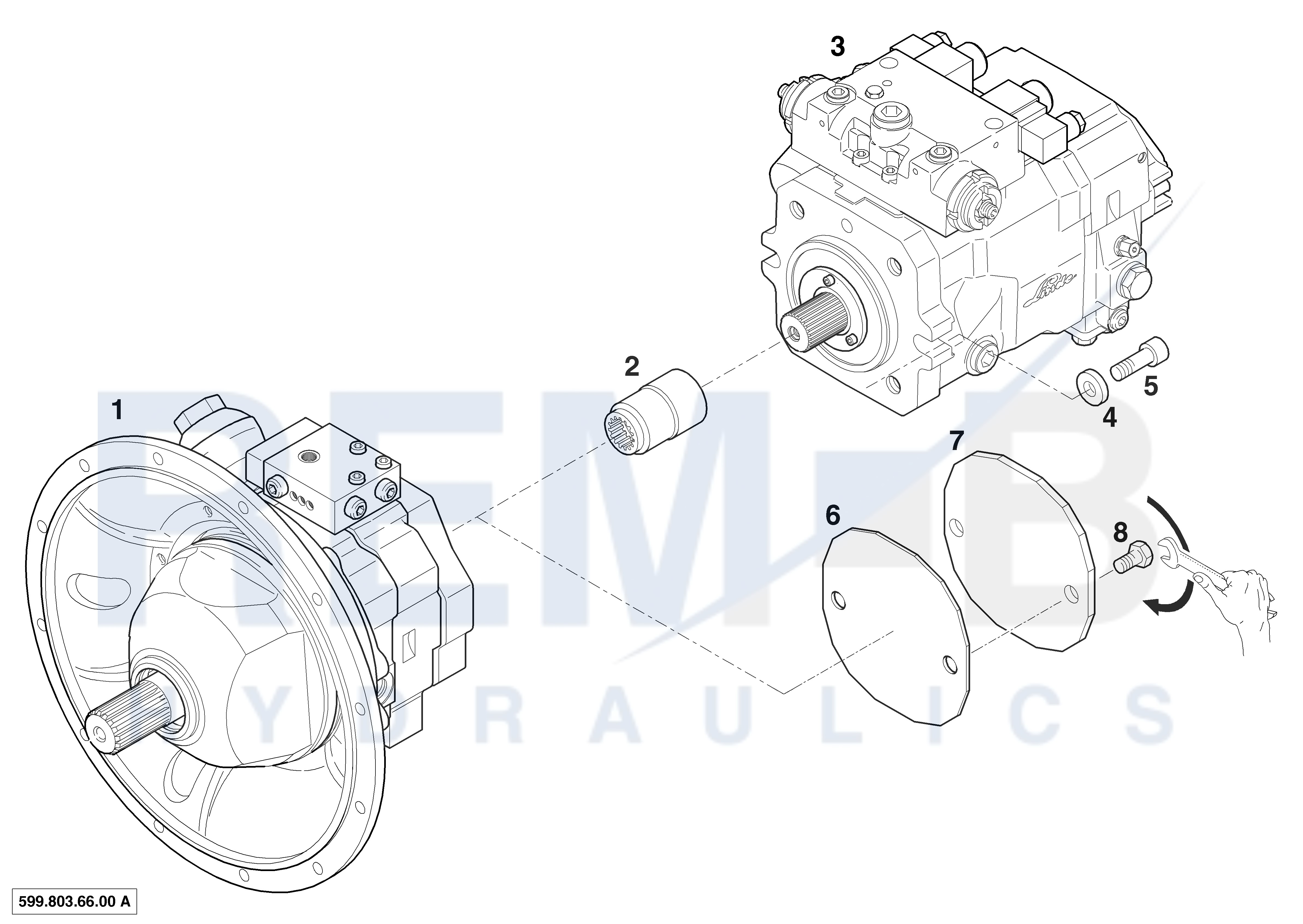 SERVICE UNITS AND ATTACHMENT PARTS