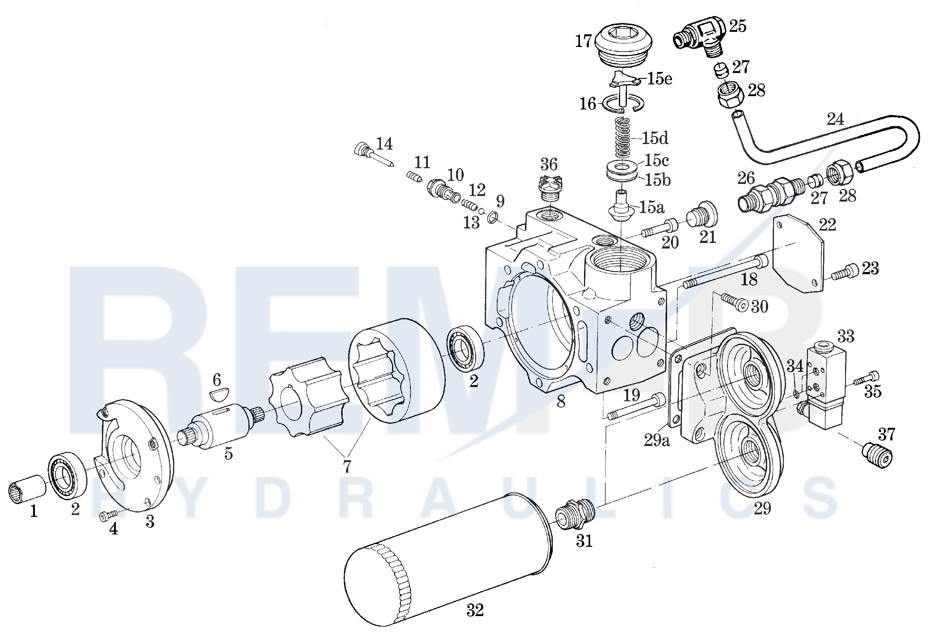 AUXILIARY PUMP COVER