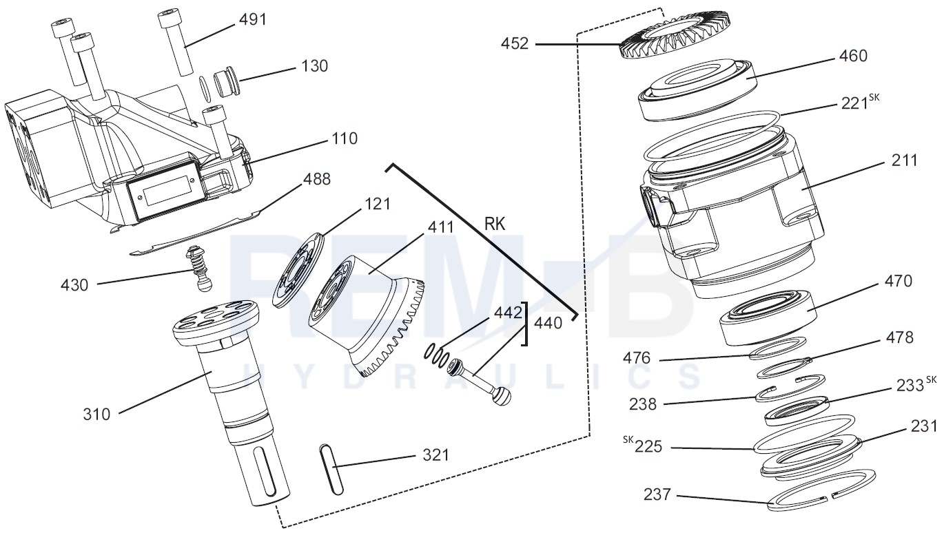 STANDARD SPARE PARTS F12-030