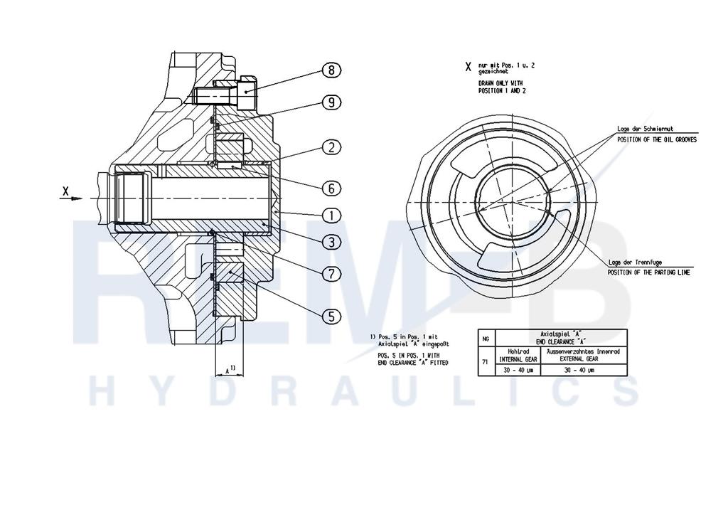 Gear Pump Schematic Diagram