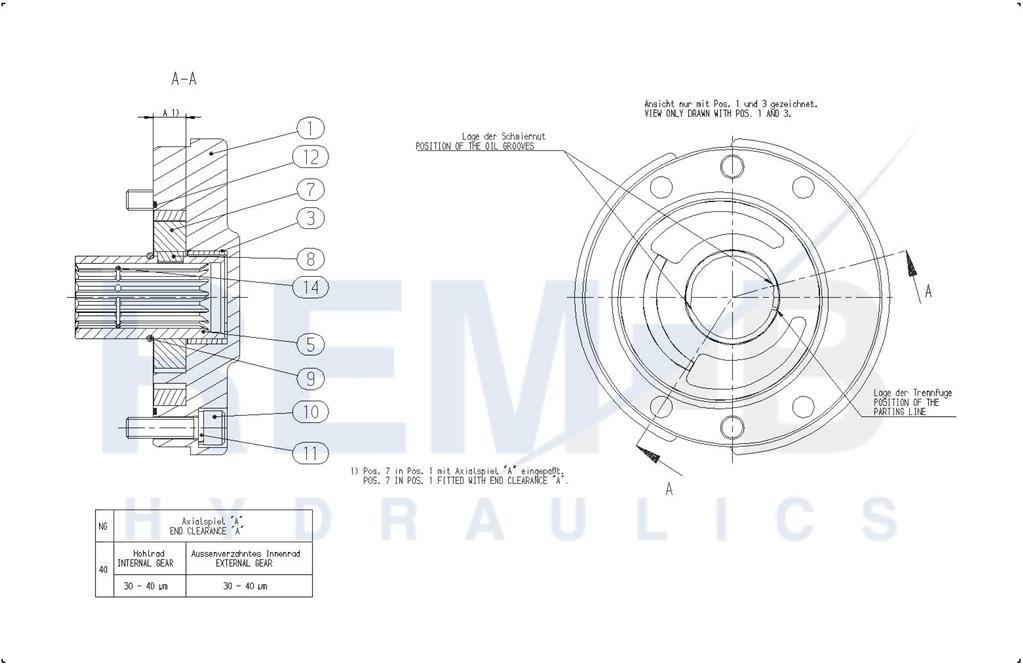 INTERNAL GEAR PUMP