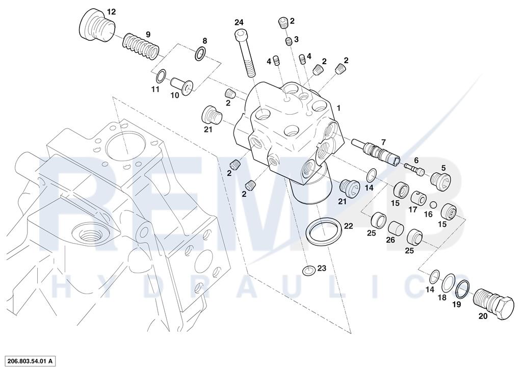 PRESSURE REGULATOR (206.000.25.21/25/26/28)