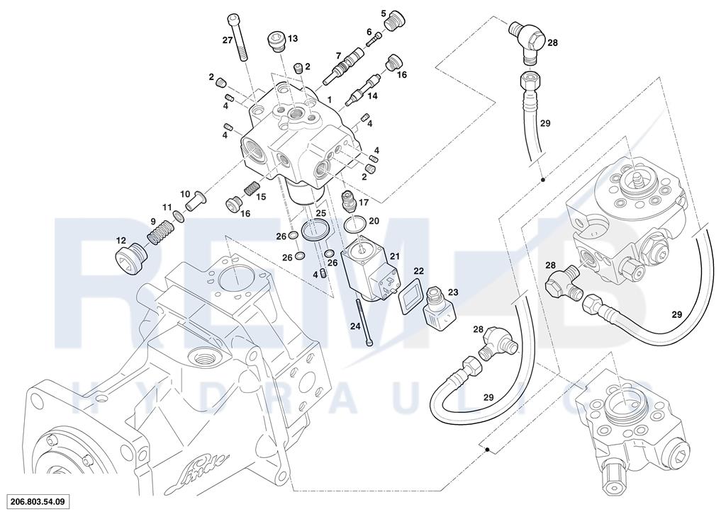 PRESSURE REGULATOR WITH HIGH-PRESSURE CUT-OFF [=>|