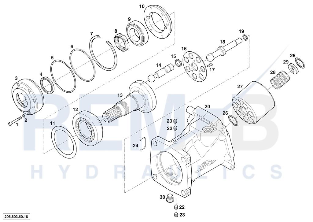 DRIVE SHAFT AND HOUSING