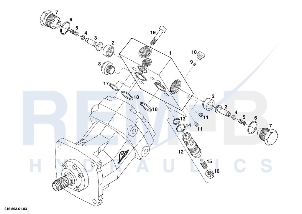 HIGH PRESSURE VALVE BLOCK