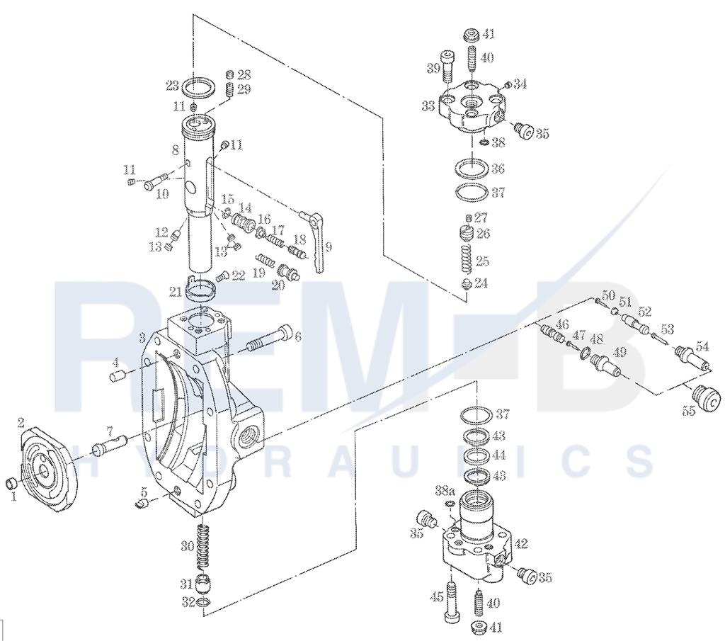 PORT PLATE HOUSING AND POWER CONTROL