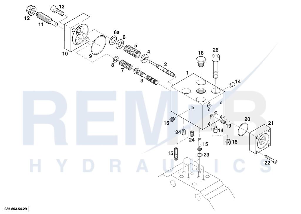 PRESSURE REGULATOR WITH HYDR. QMAX-CONTROL (ND)