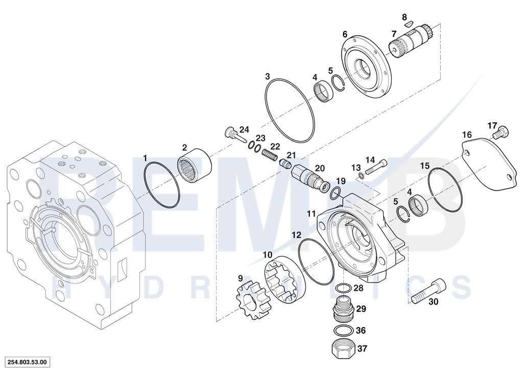 FEED PUMP WITH EXTERNAL INDUCTION (R)