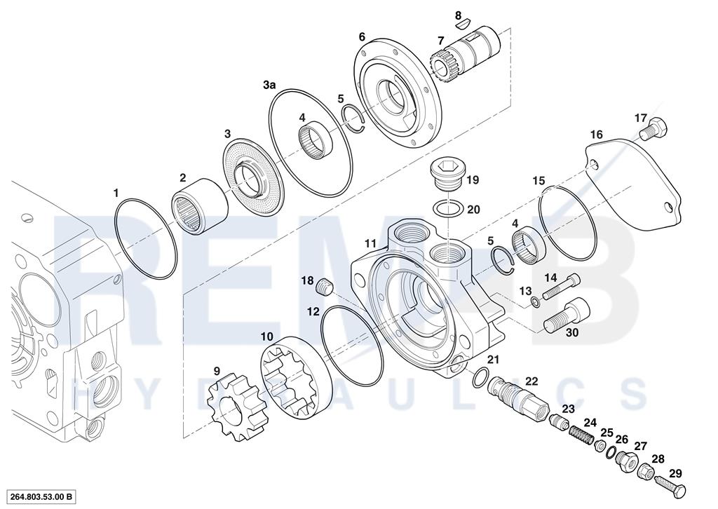 FEED PUMP WITH INTERNAL INDUCTION (R)