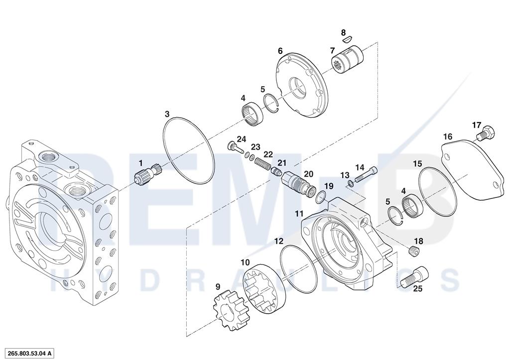 FEED PUMP WITH EXTERNAL INDUCTION (R)