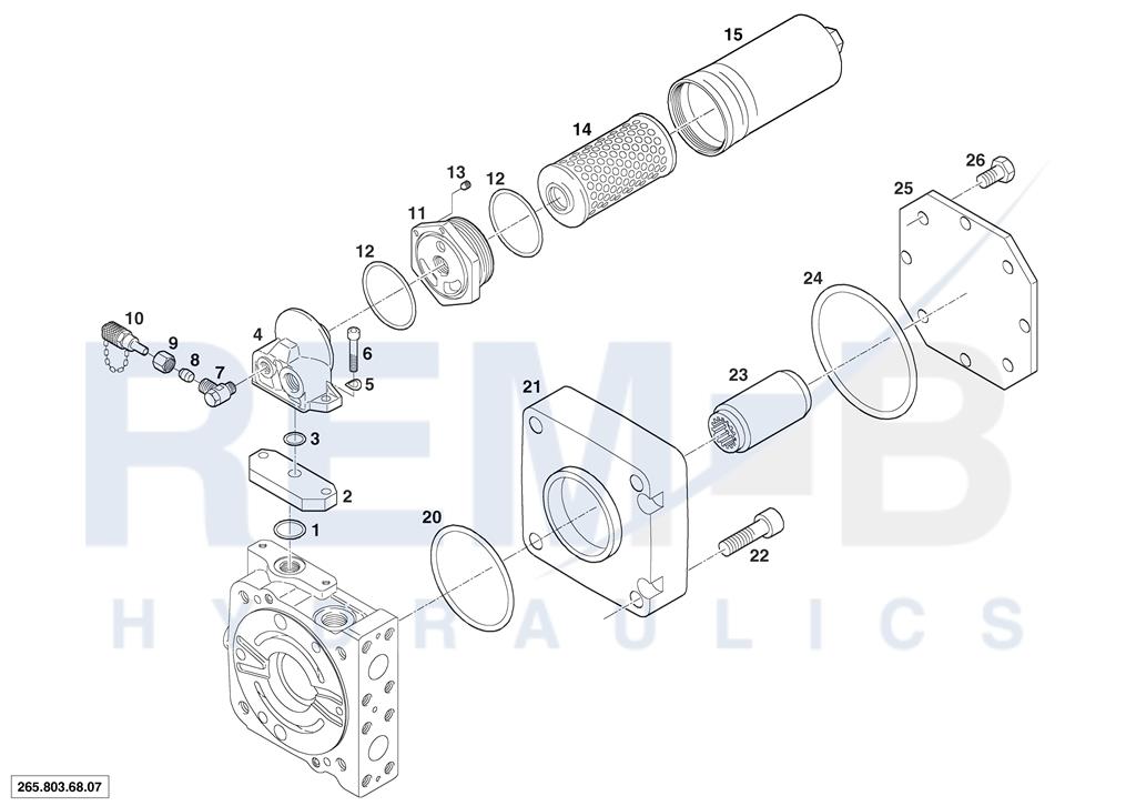 FILTER, FILTER FLANGE AND PLATE